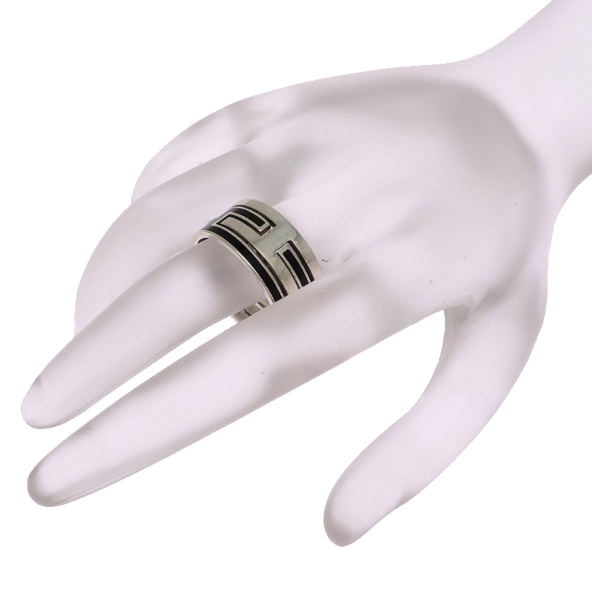 Silver 925 Band Ring (Pre-Owned) - Hermes - Modalova