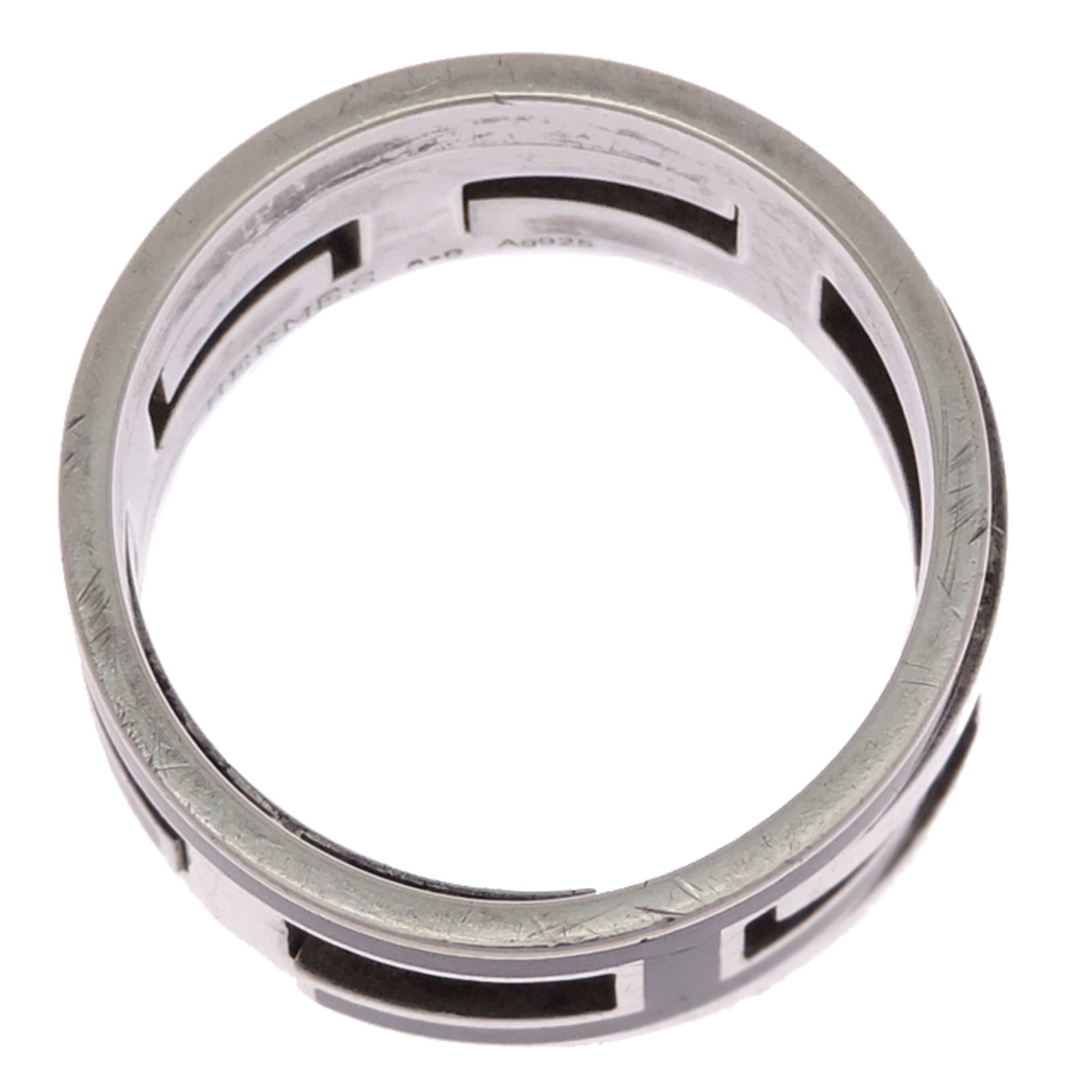 Silver 925 Band Ring (Pre-Owned) - Hermes - Modalova