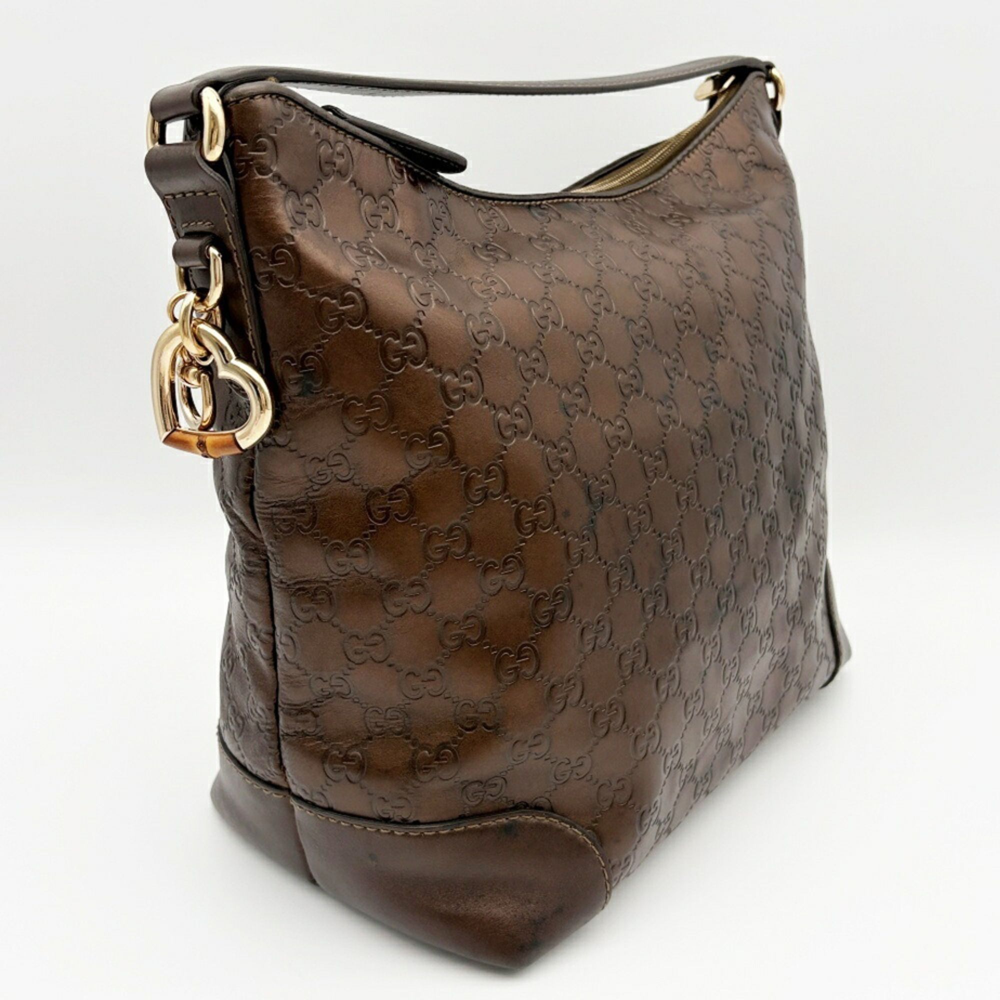 Leather Shoulder Bag (Pre-Owned) - Gucci - Modalova