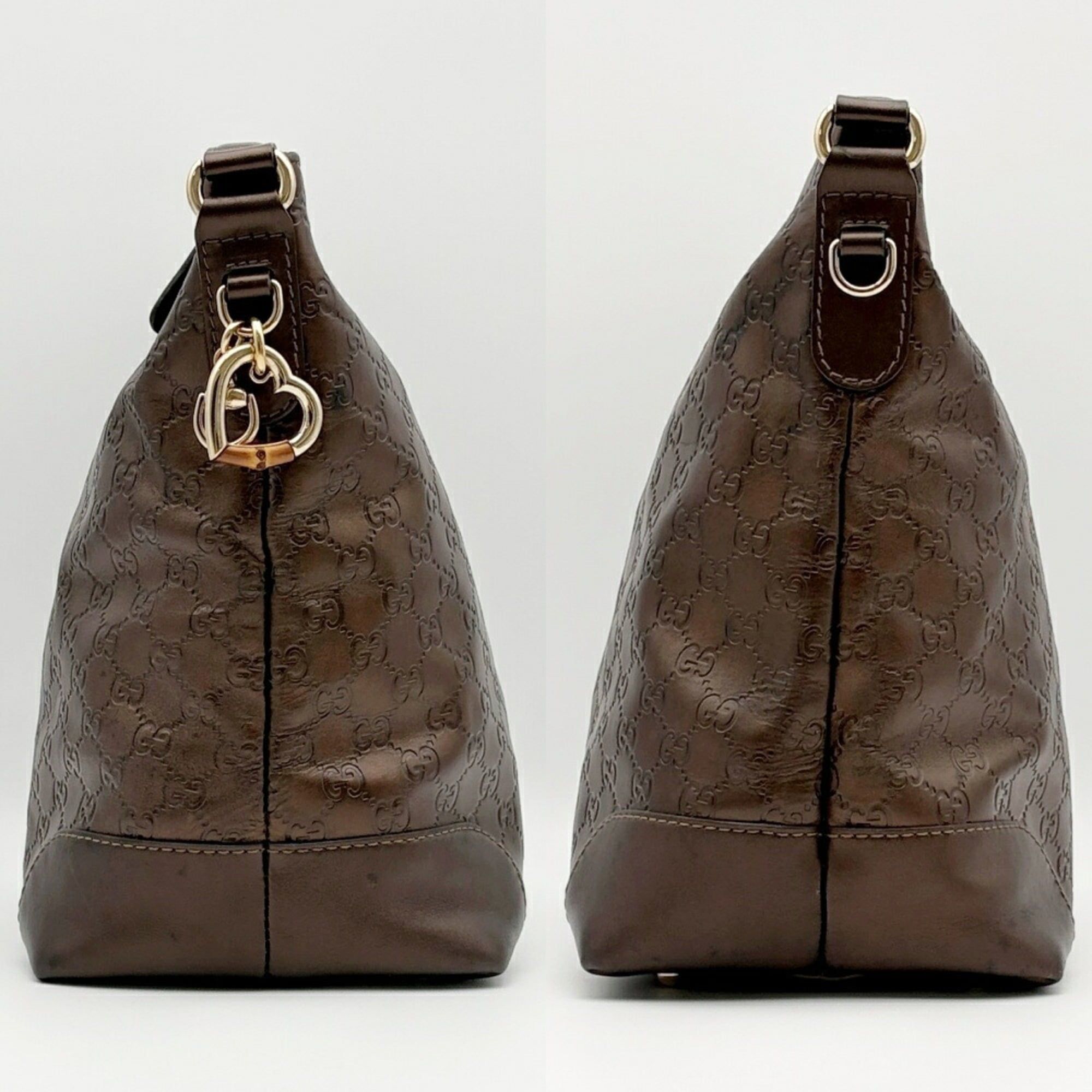 Leather Shoulder Bag (Pre-Owned) - Gucci - Modalova