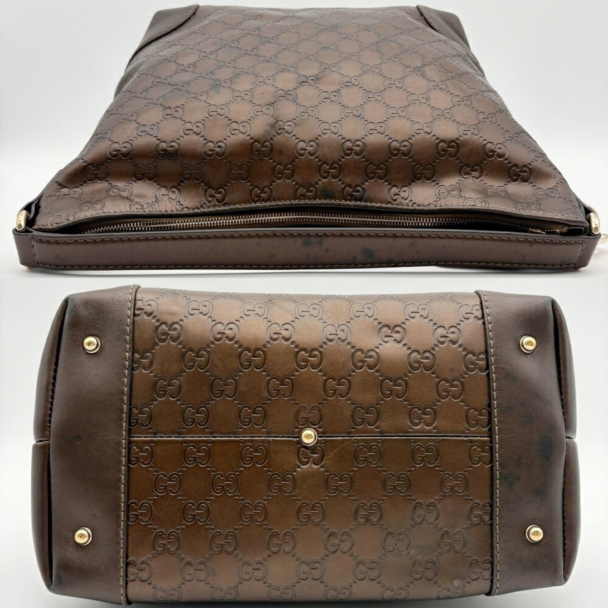 Leather Shoulder Bag (Pre-Owned) - Gucci - Modalova