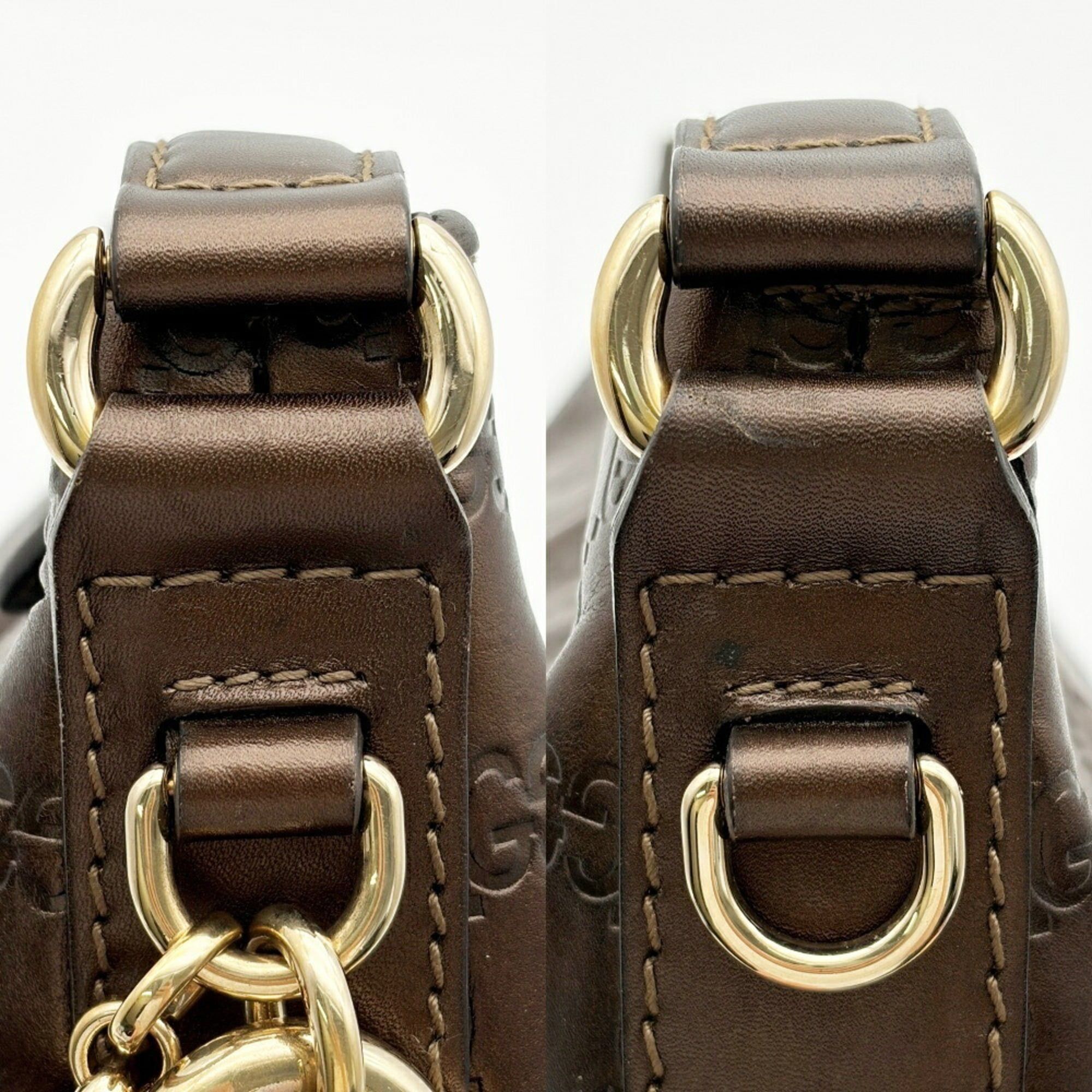 Leather Shoulder Bag (Pre-Owned) - Gucci - Modalova