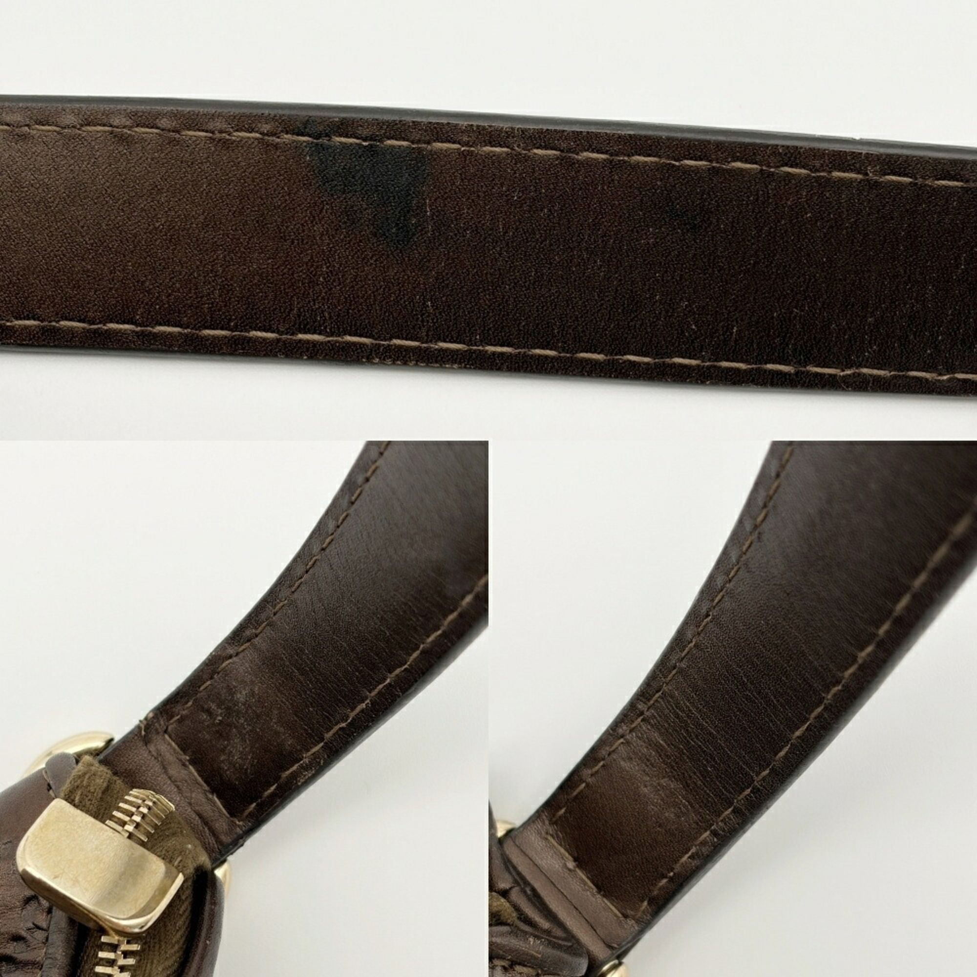 Leather Shoulder Bag (Pre-Owned) - Gucci - Modalova