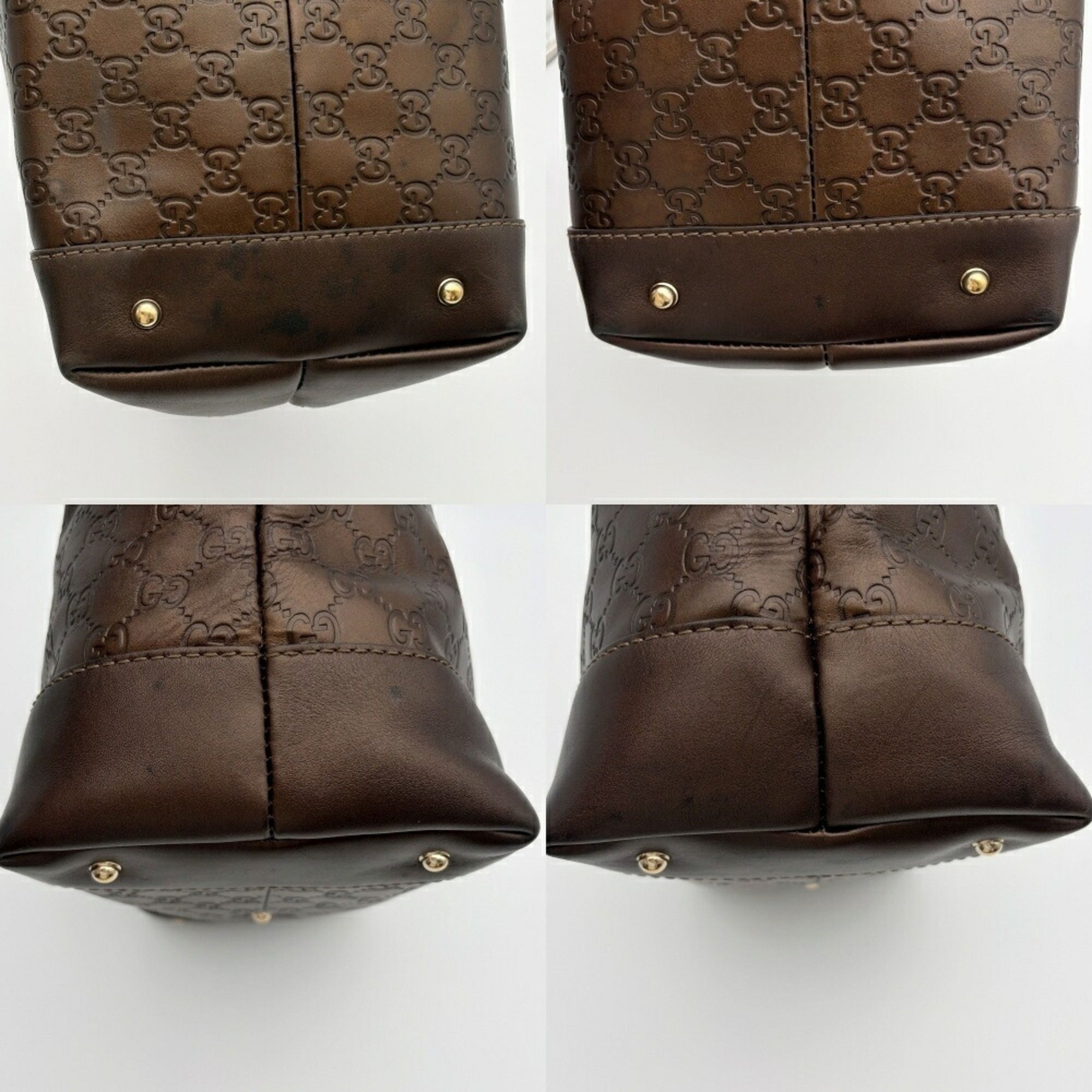Leather Shoulder Bag (Pre-Owned) - Gucci - Modalova
