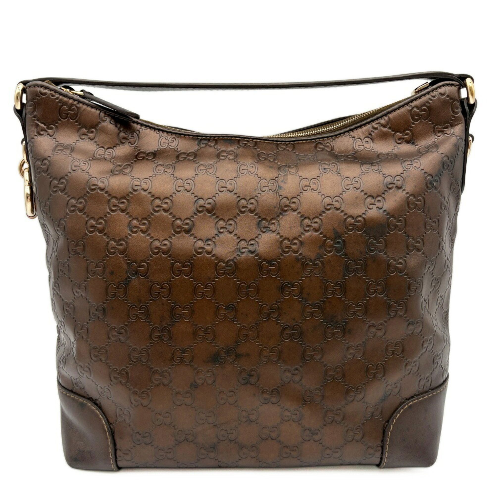 Leather Shoulder Bag (Pre-Owned) - Gucci - Modalova