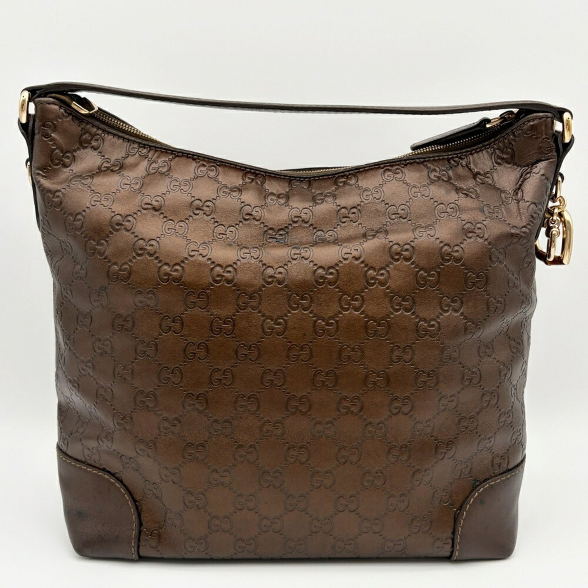 Leather Shoulder Bag (Pre-Owned) - Gucci - Modalova