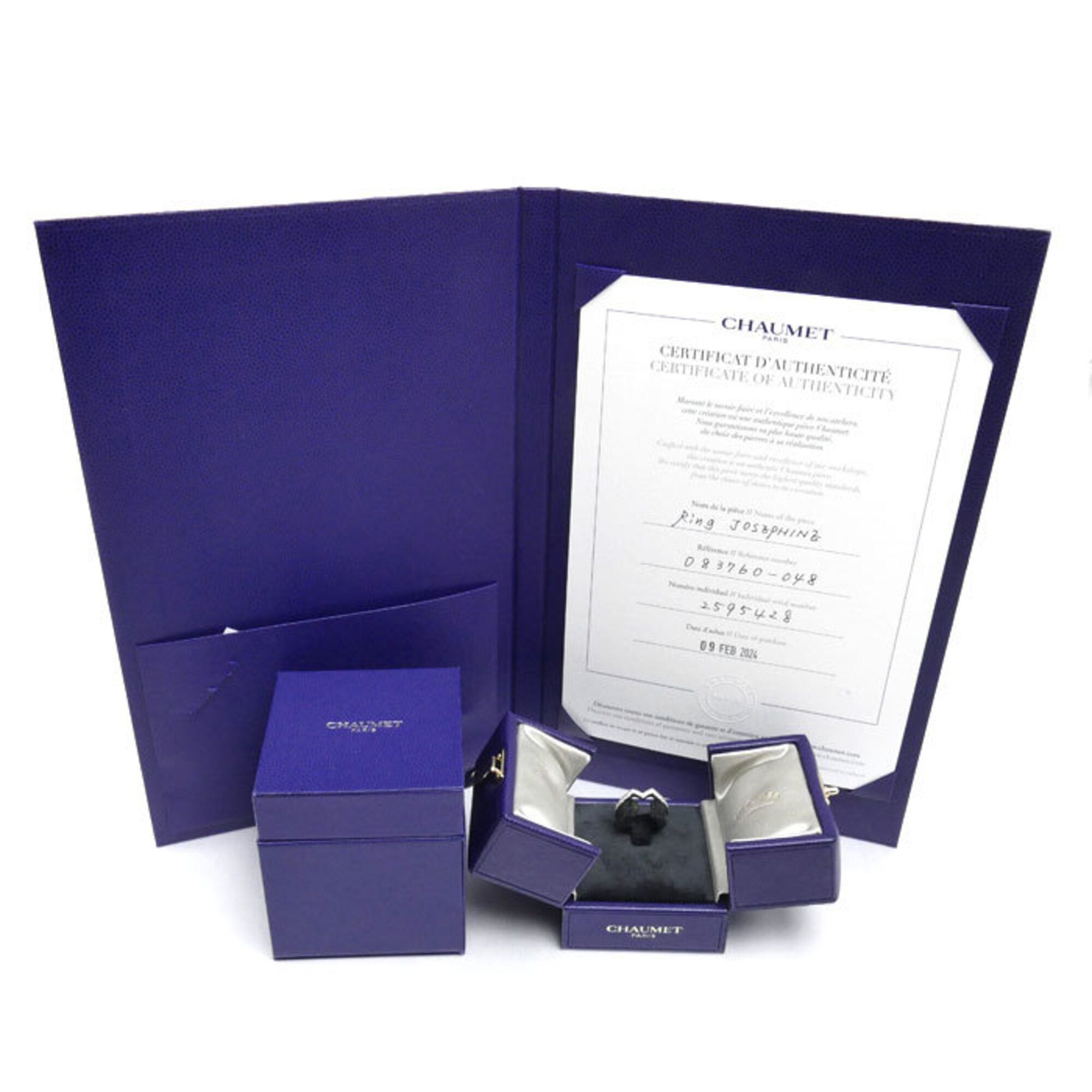 Platinum 950 Band Ring (Pre-Owned) - Chaumet - Modalova
