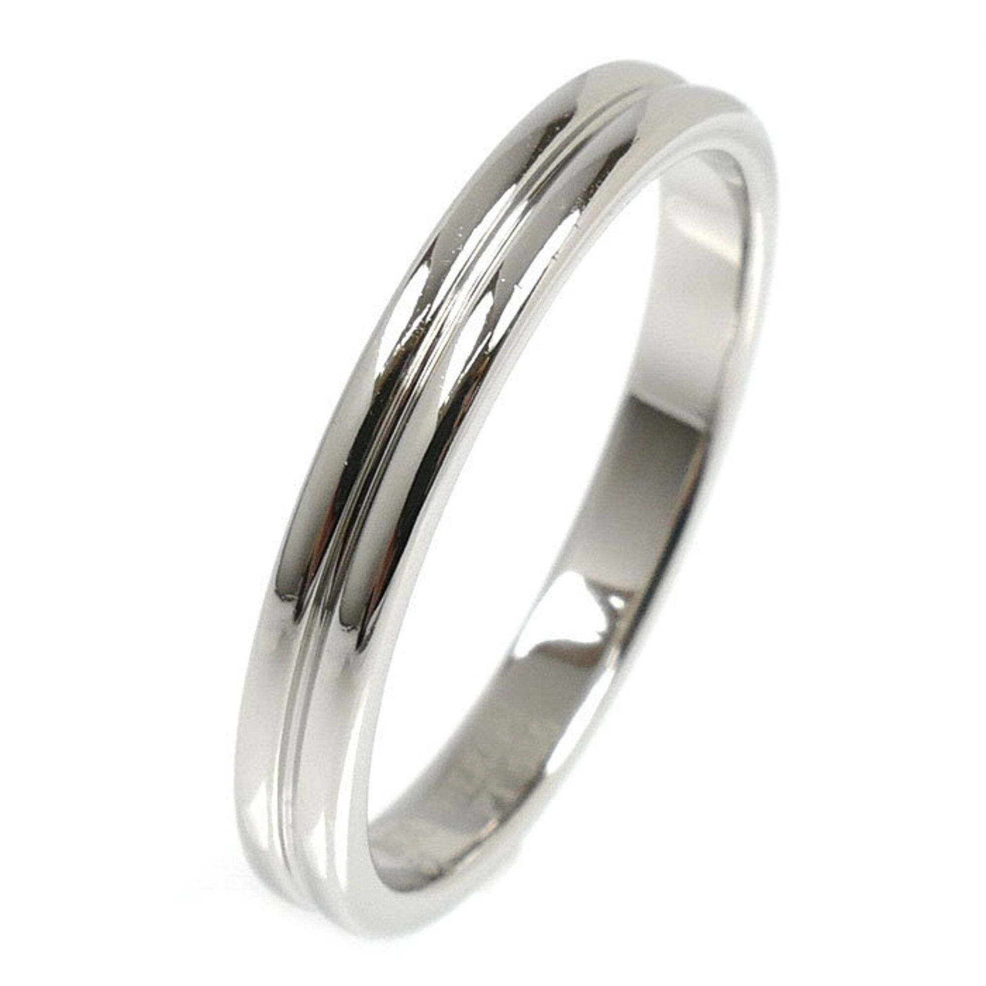 Platinum 950 Band Ring (Pre-Owned) - Boucheron - Modalova