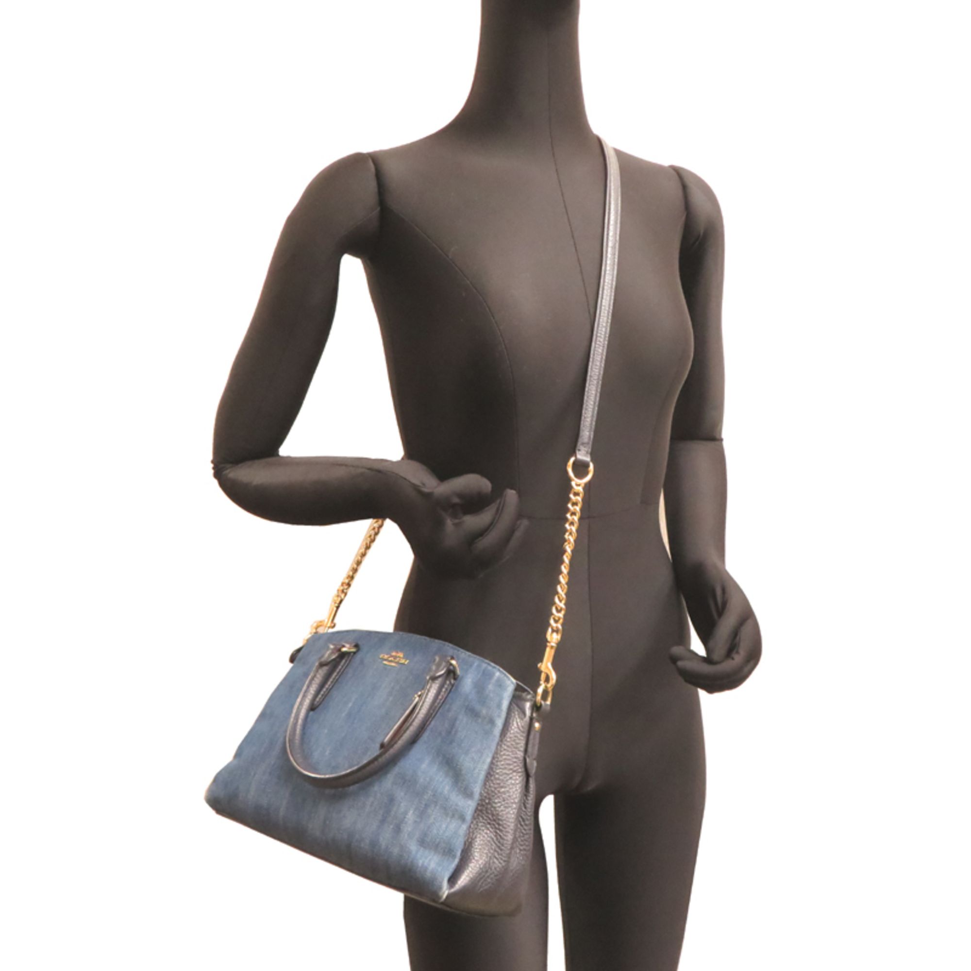 Denim Handbag (Pre-Owned) - Coach - Modalova