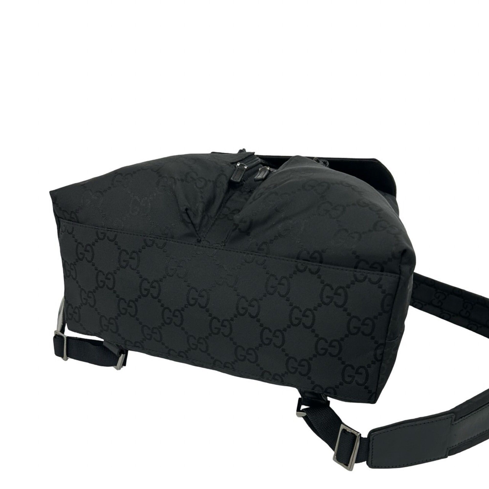 Nylon Leather Backpack (Pre-Owned) - Gucci - Modalova