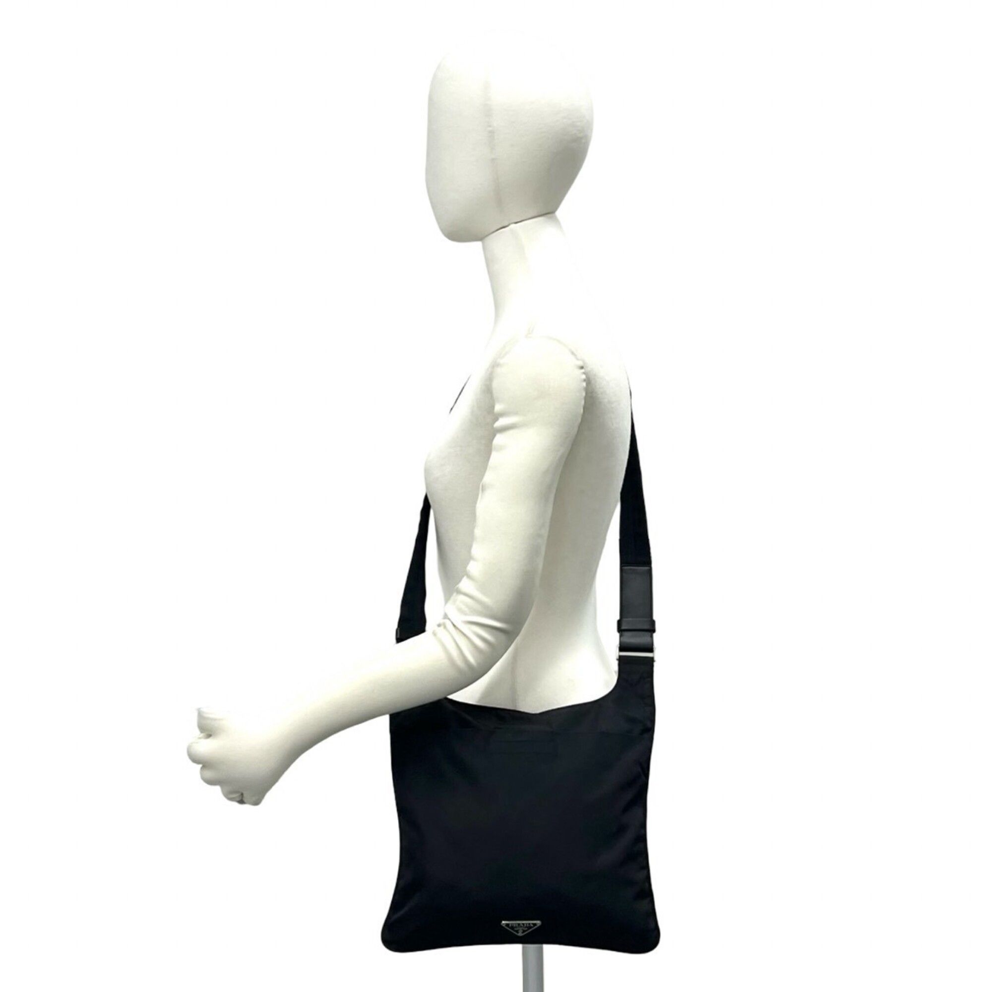 Nylon Leather Shoulder Bag (Pre-Owned) - Prada - Modalova