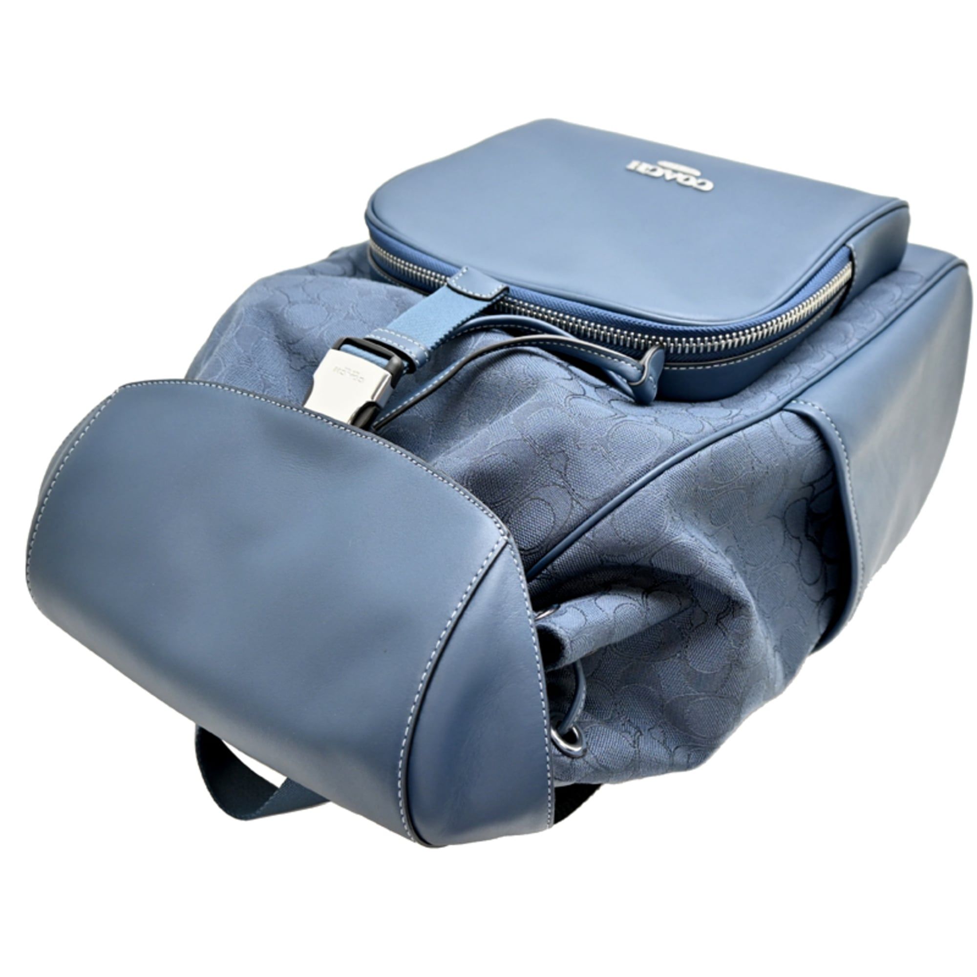 Coach Navy Leather (Pre-Owned) - Coach - Modalova
