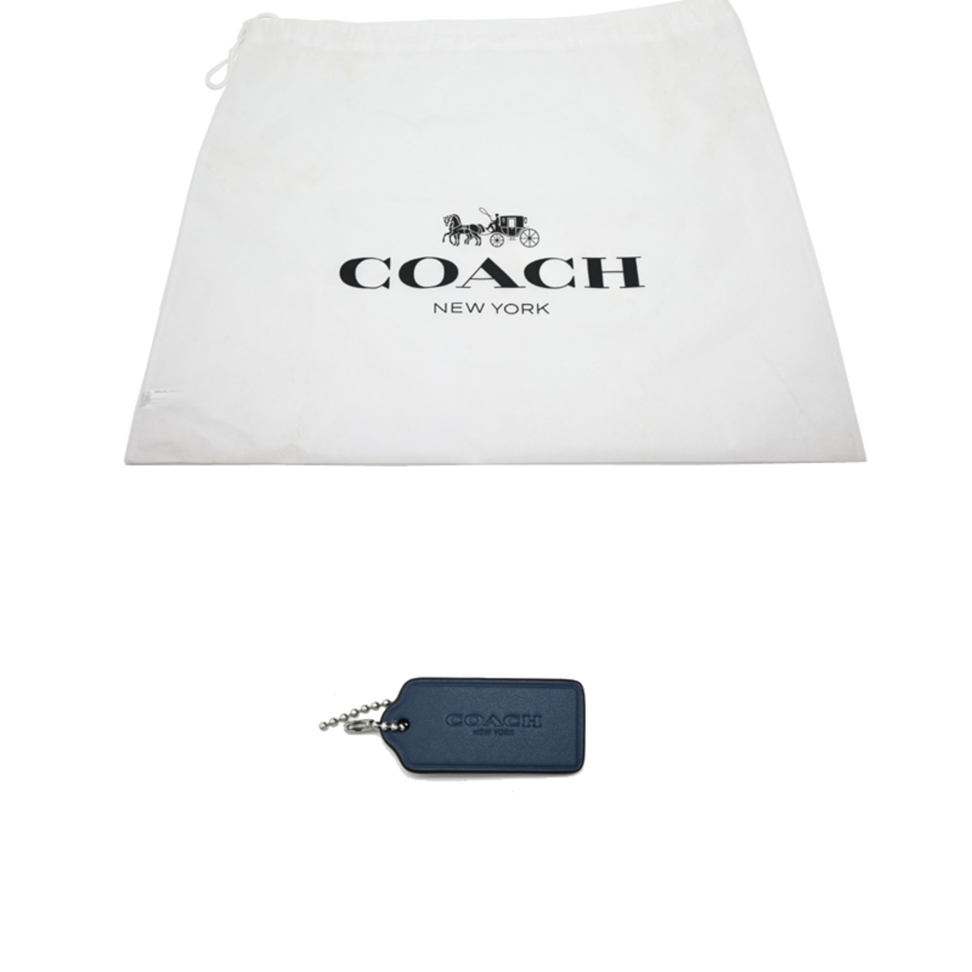 Coach Navy Leather (Pre-Owned) - Coach - Modalova