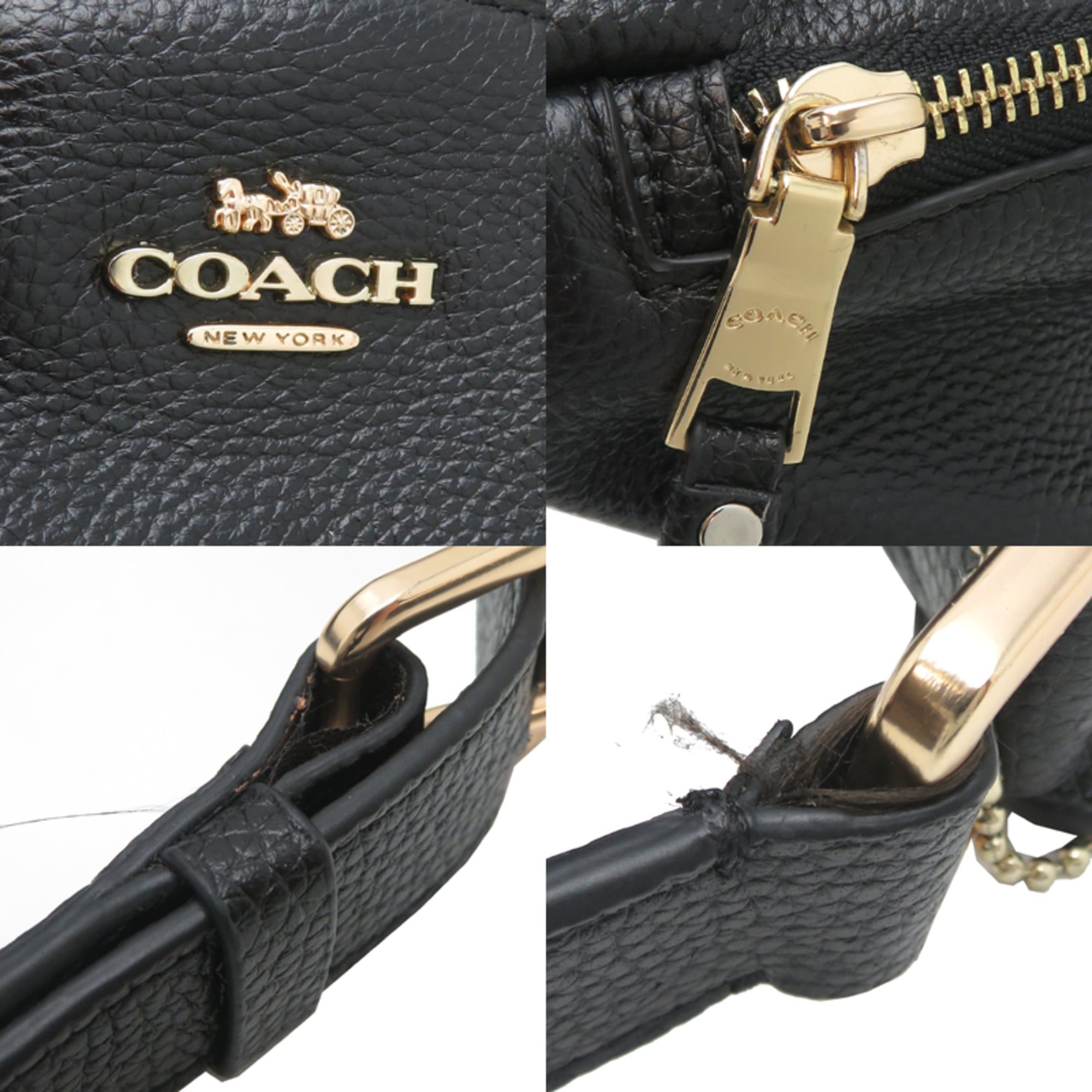 Coach Black Leather (Pre-Owned) - Coach - Modalova