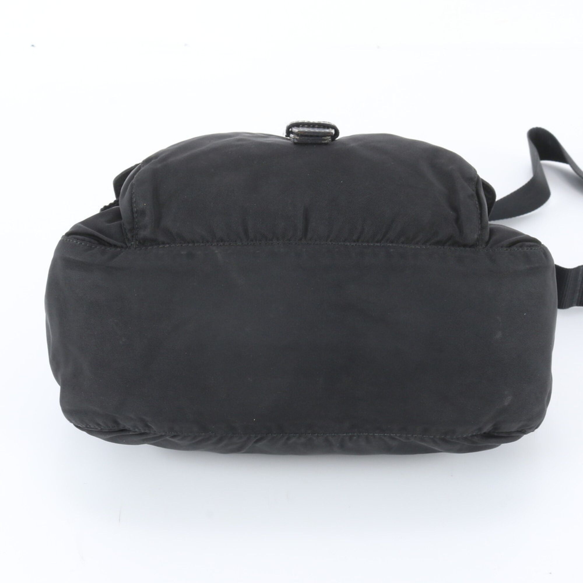 Leather Nylon Messenger Bag Shoulder Bag (Pre-Owned) - Prada - Modalova