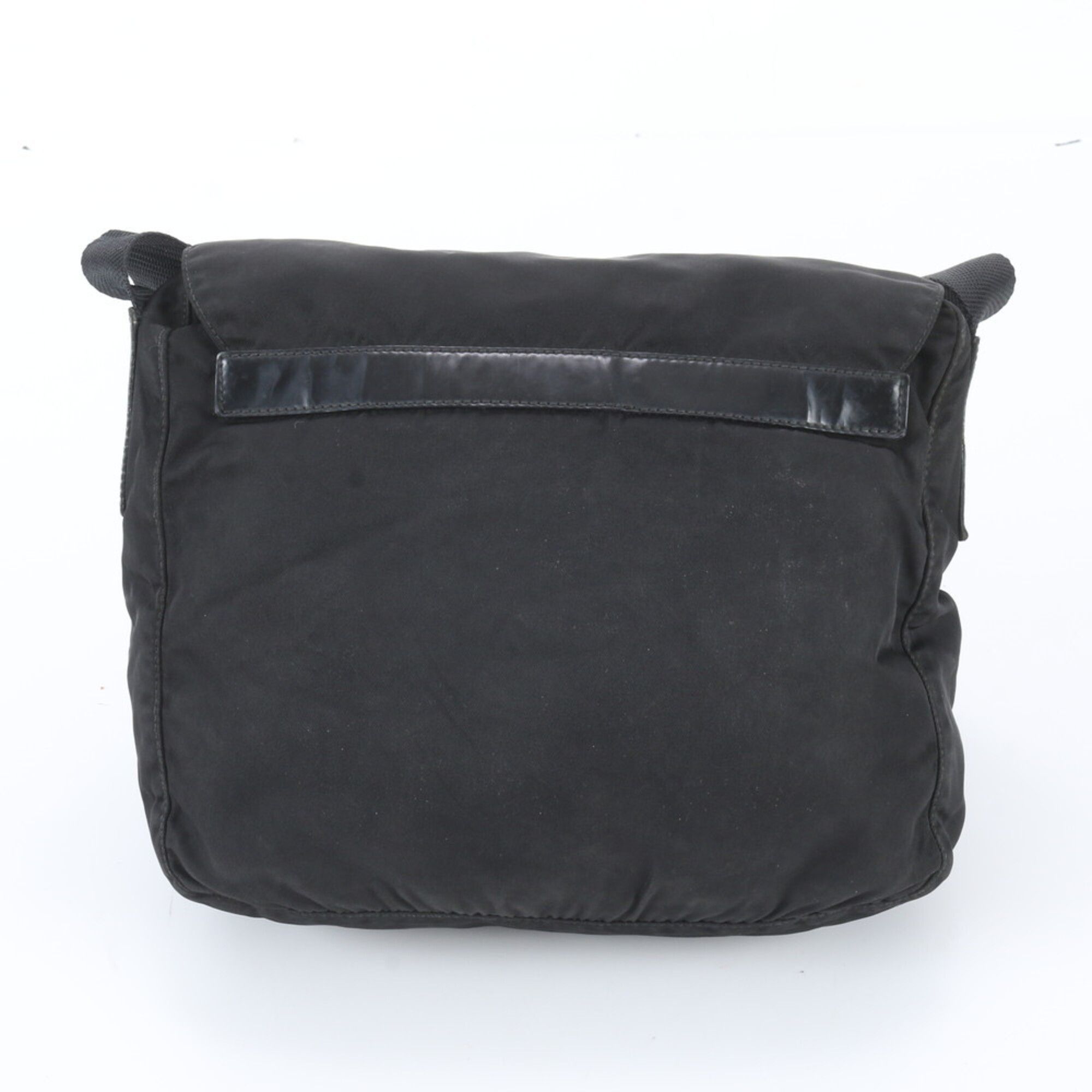 Leather Nylon Messenger Bag Shoulder Bag (Pre-Owned) - Prada - Modalova
