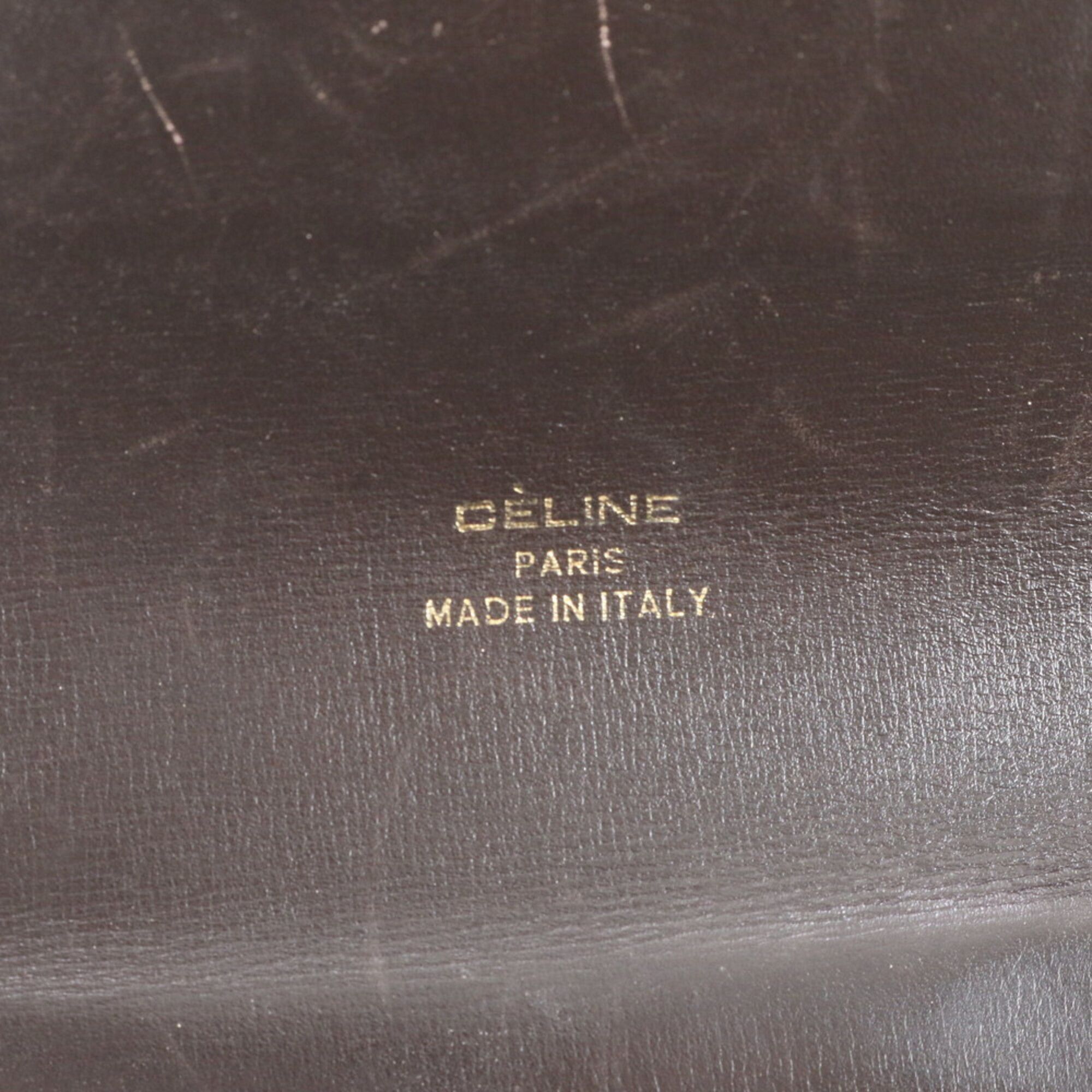 Leather Canvas Shoulder Bag (Pre-Owned) - Celine - Modalova