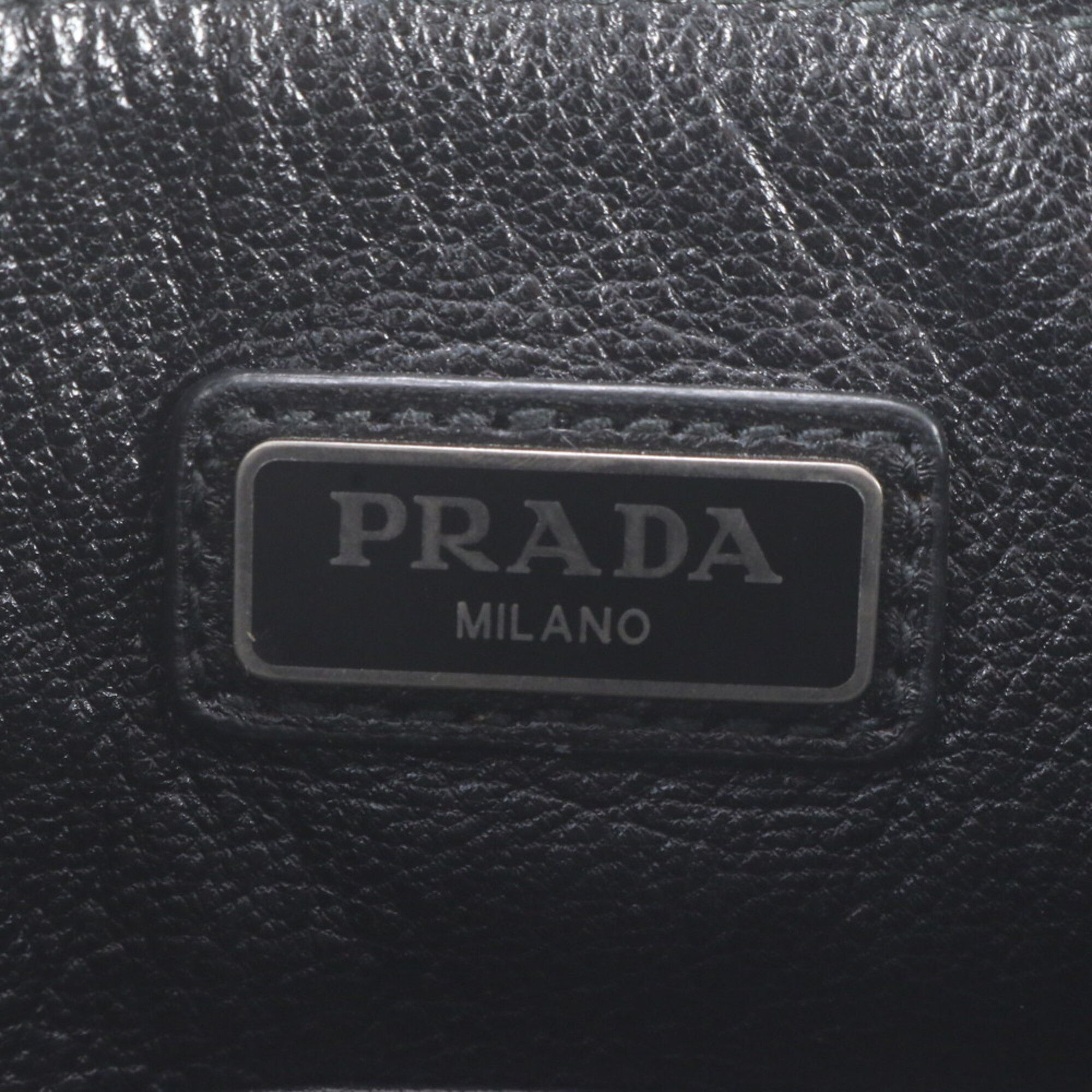 Leather Clutch Bag (Pre-Owned) - Prada - Modalova