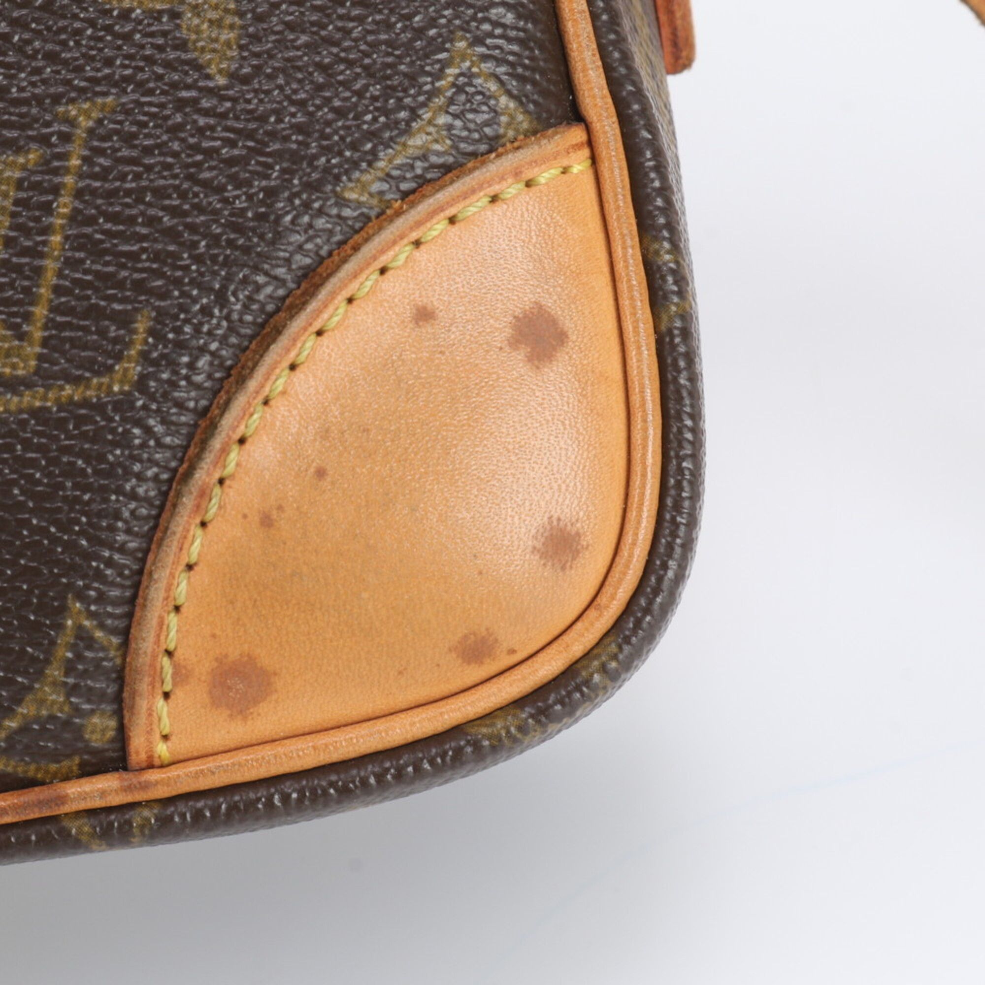 Leather Coated Canvas Shoulder Bag (Pre-Owned) - Louis Vuitton - Modalova