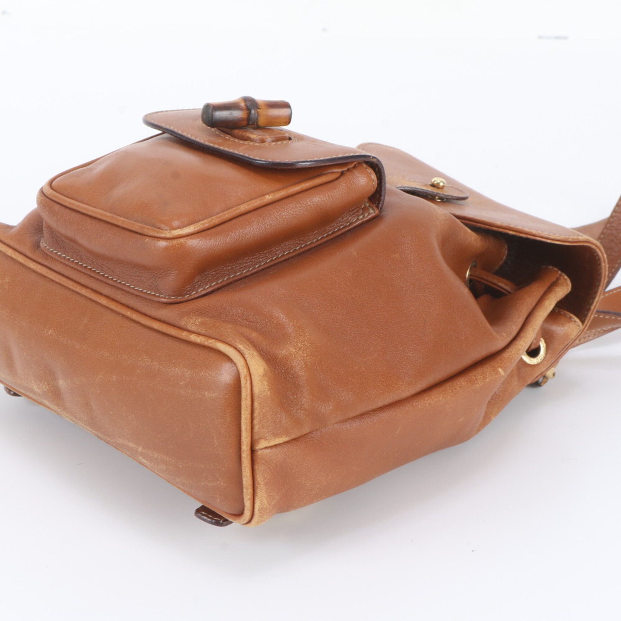 Leather Backpack Shoulder Bag (Pre-Owned) - Gucci - Modalova