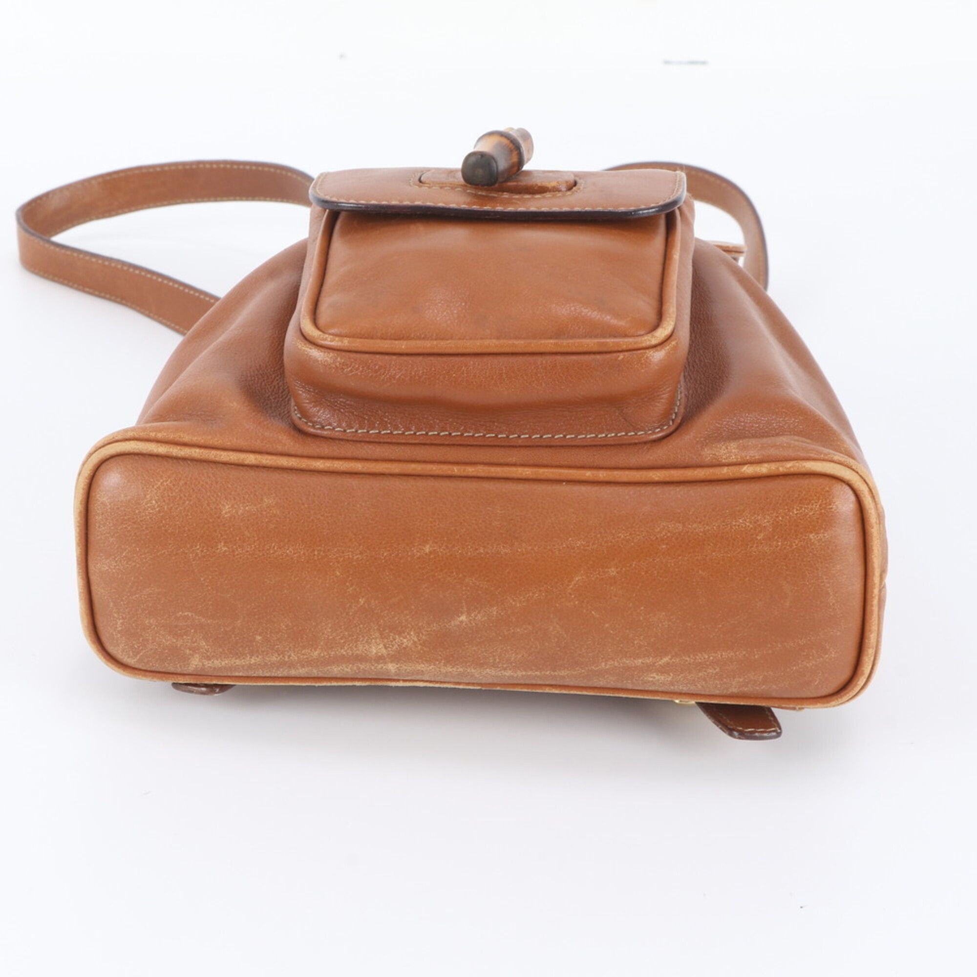 Leather Backpack Shoulder Bag (Pre-Owned) - Gucci - Modalova