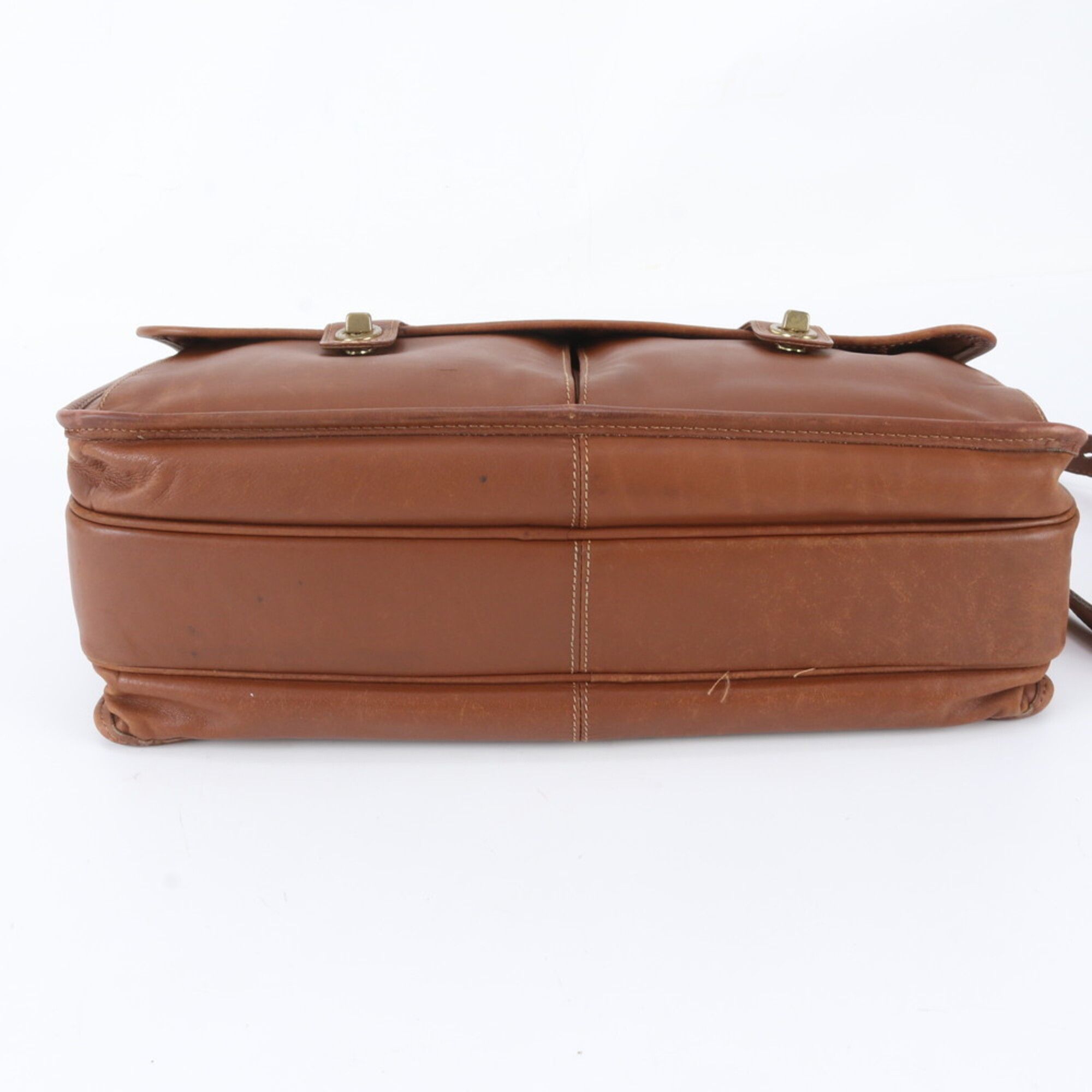 Leather Briefcase Shoulder Bag (Pre-Owned) - Coach - Modalova