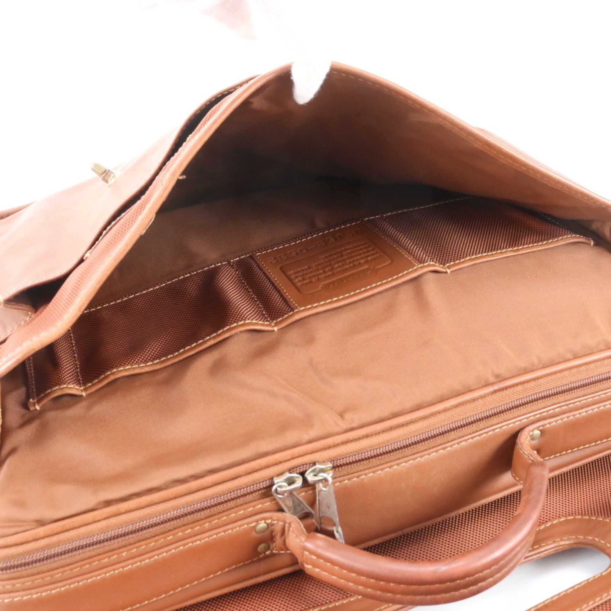 Leather Briefcase Shoulder Bag (Pre-Owned) - Coach - Modalova