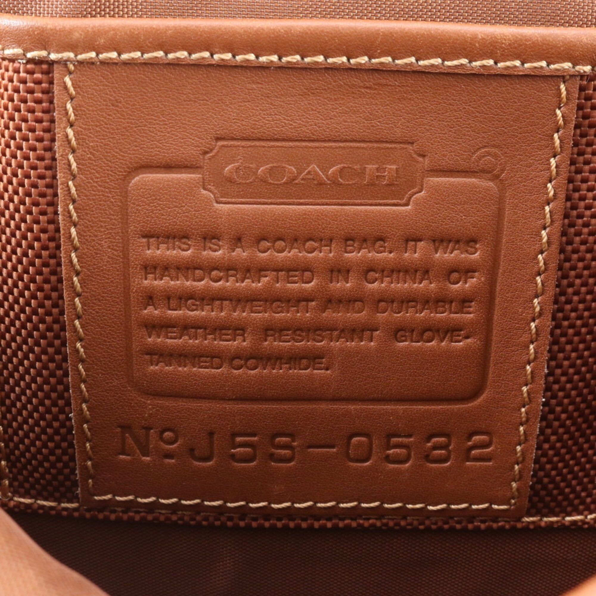 Leather Briefcase Shoulder Bag (Pre-Owned) - Coach - Modalova