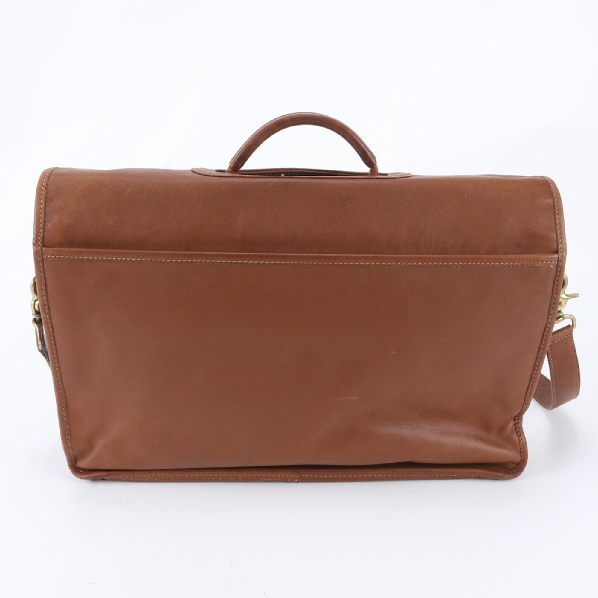 Leather Briefcase Shoulder Bag (Pre-Owned) - Coach - Modalova