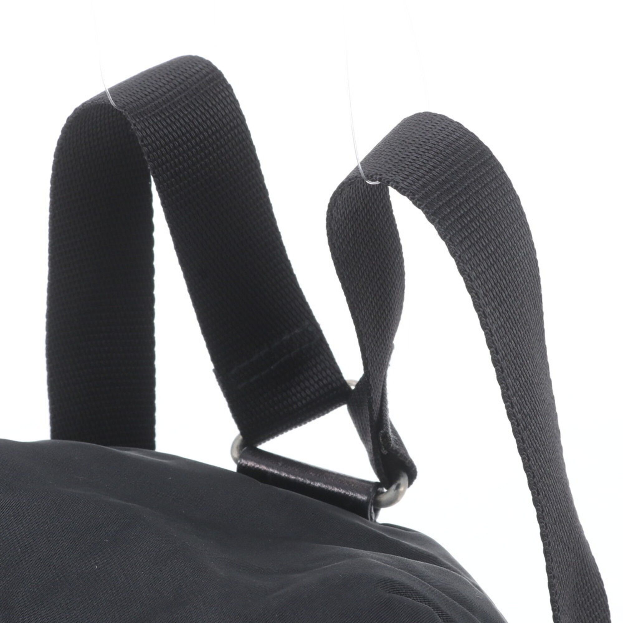 Leather Nylon Backpack (Pre-Owned) - Prada - Modalova