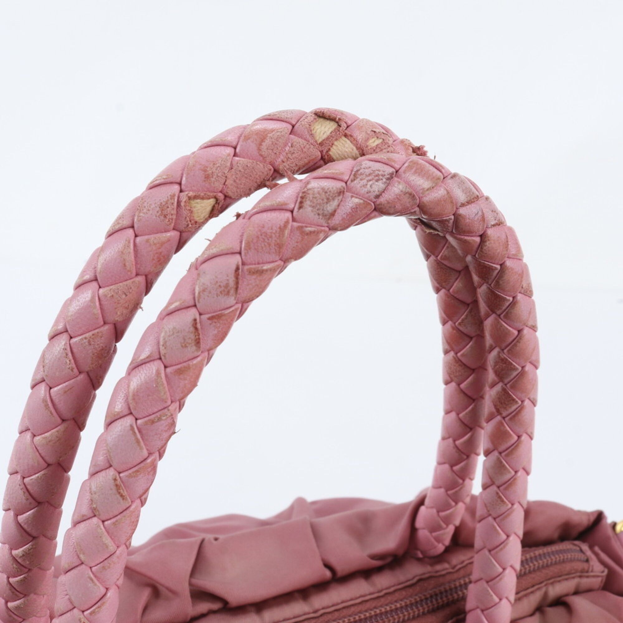 Leather Nylon Handbag Shoulder Bag (Pre-Owned) - Prada - Modalova