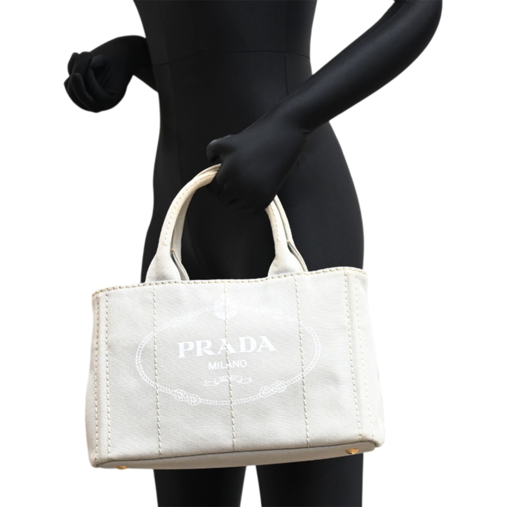 Denim Handbag (Pre-Owned) - Prada - Modalova