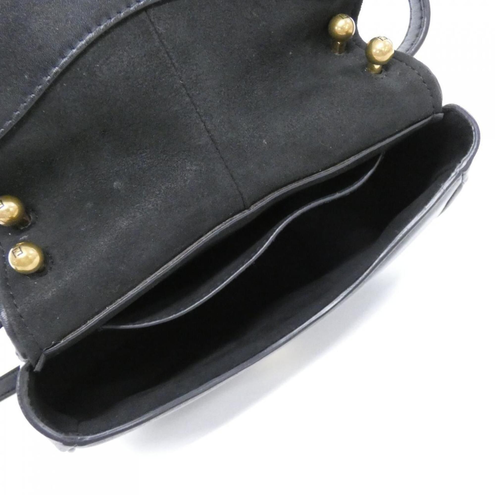 Leather Shoulder Bag (Pre-Owned) - Fendi - Modalova