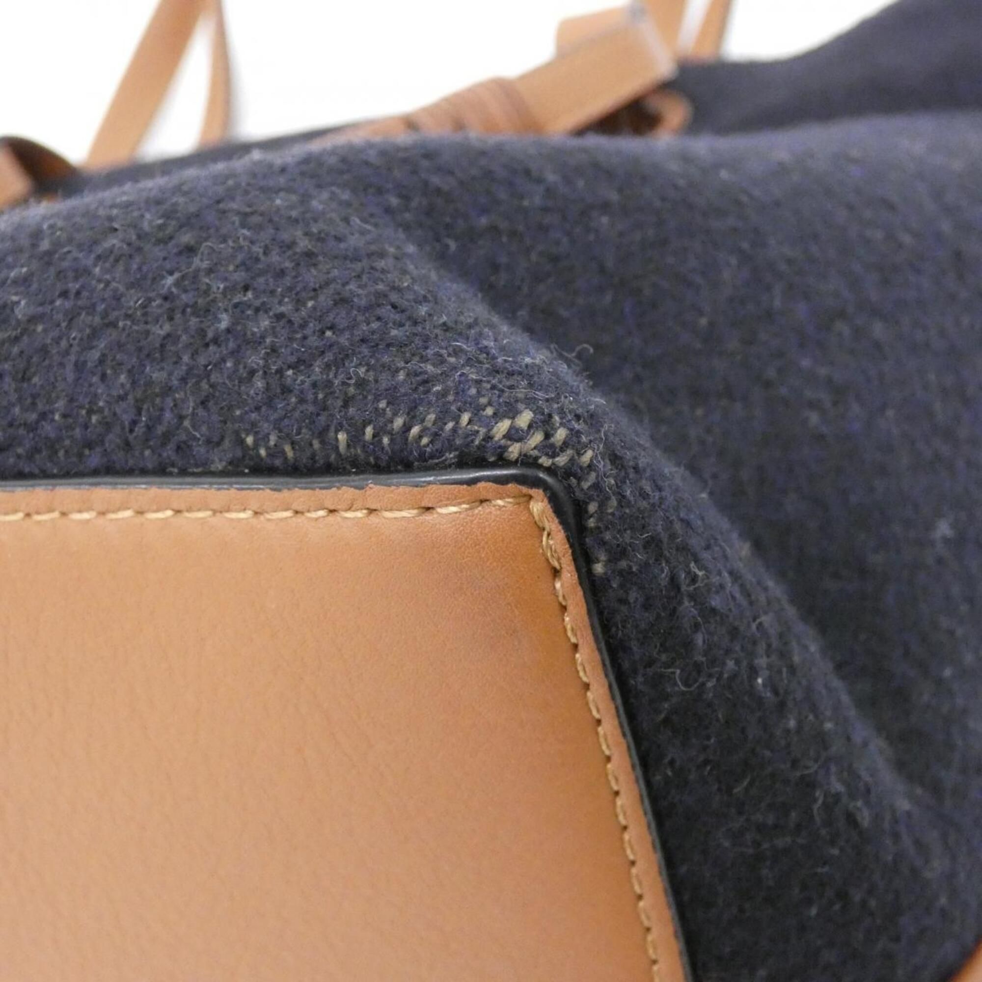 Acrylic Wool Polyester Leather Handbag (Pre-Owned) - Loewe - Modalova