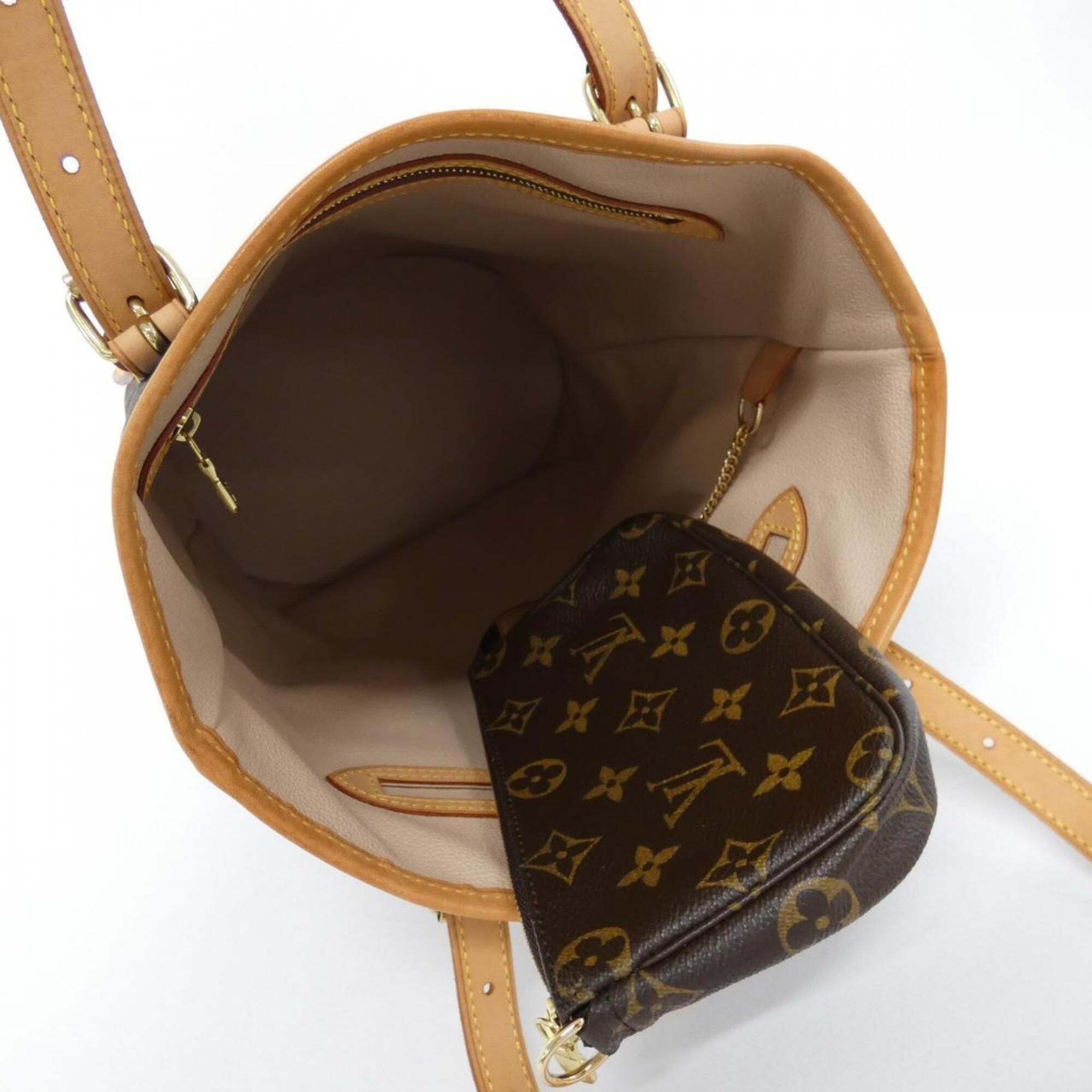 Coated Canvas Pouch Shoulder Bag (Pre-Owned) - Louis Vuitton - Modalova