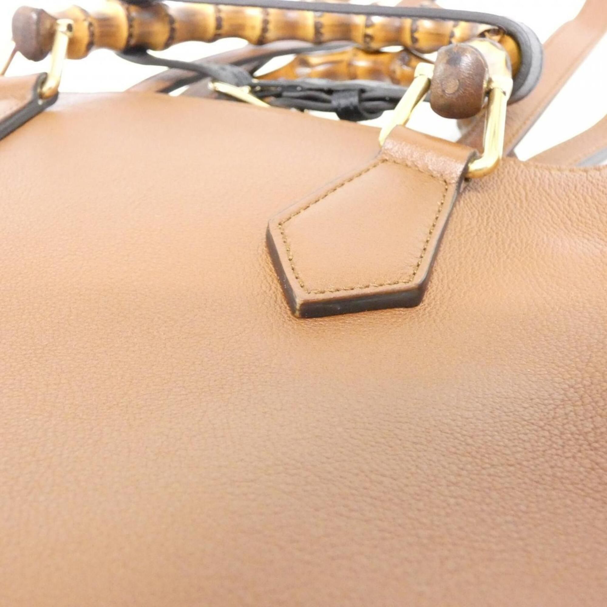 Leather Handbag (Pre-Owned) - Gucci - Modalova