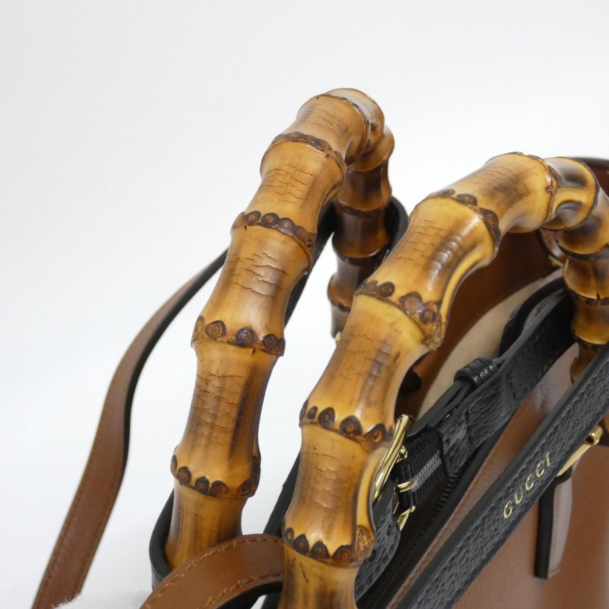Leather Handbag (Pre-Owned) - Gucci - Modalova