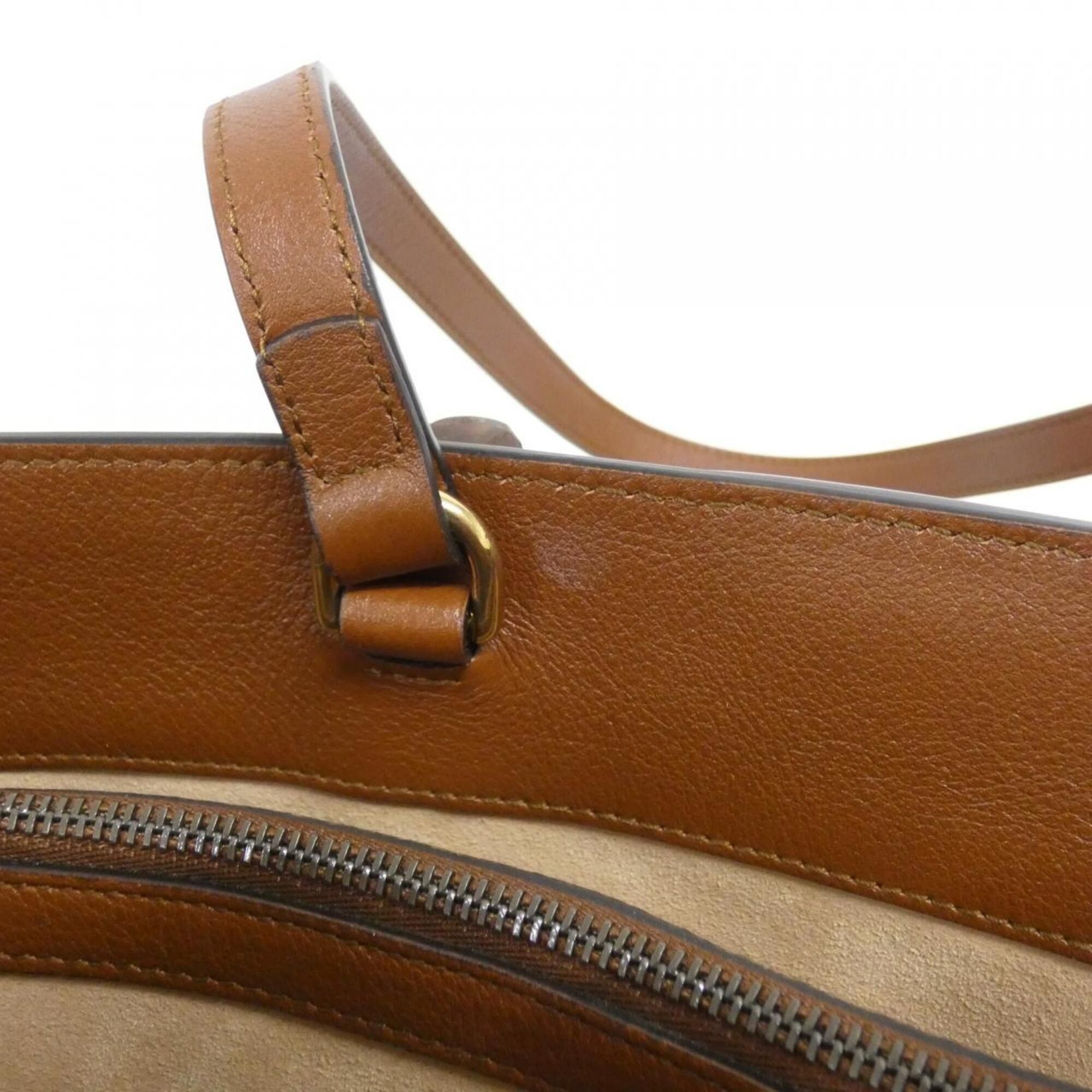 Leather Handbag (Pre-Owned) - Gucci - Modalova