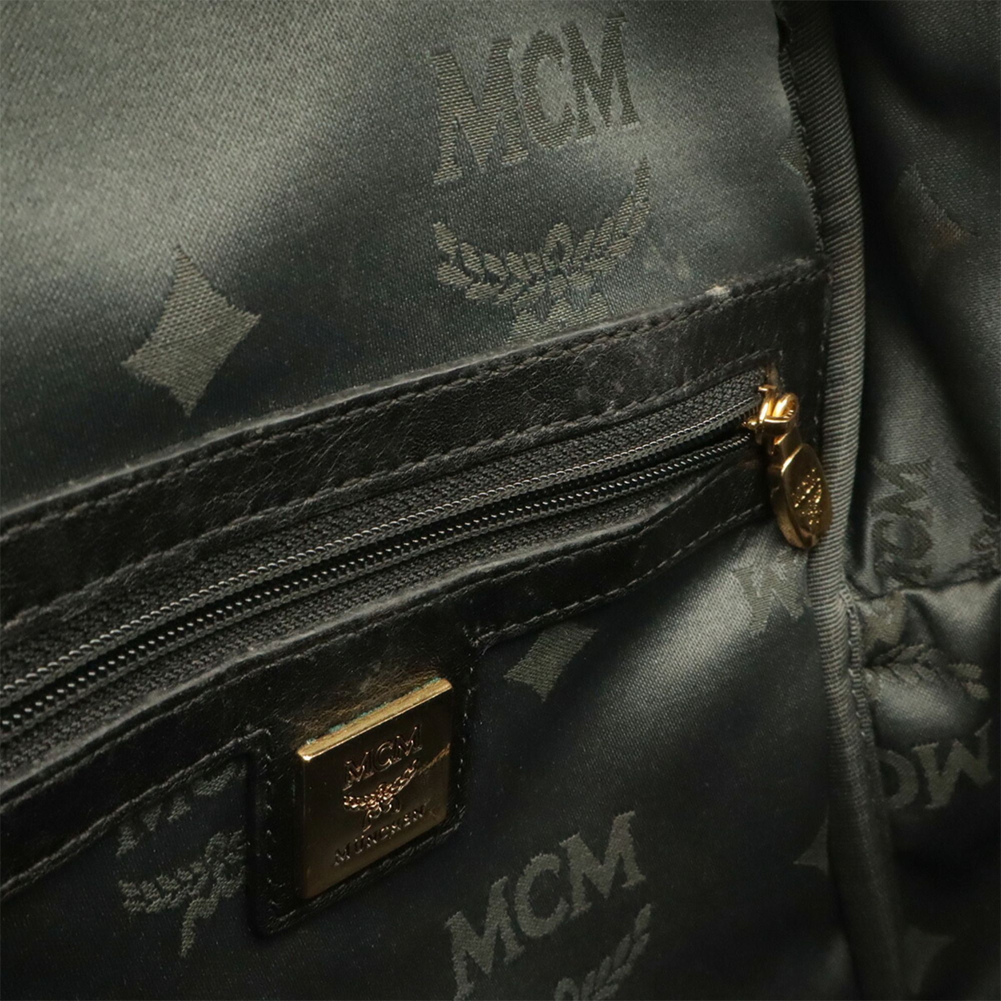 Visetos Coated Canvas Pvc Leather Backpack (Pre-Owned) - MCM - Modalova