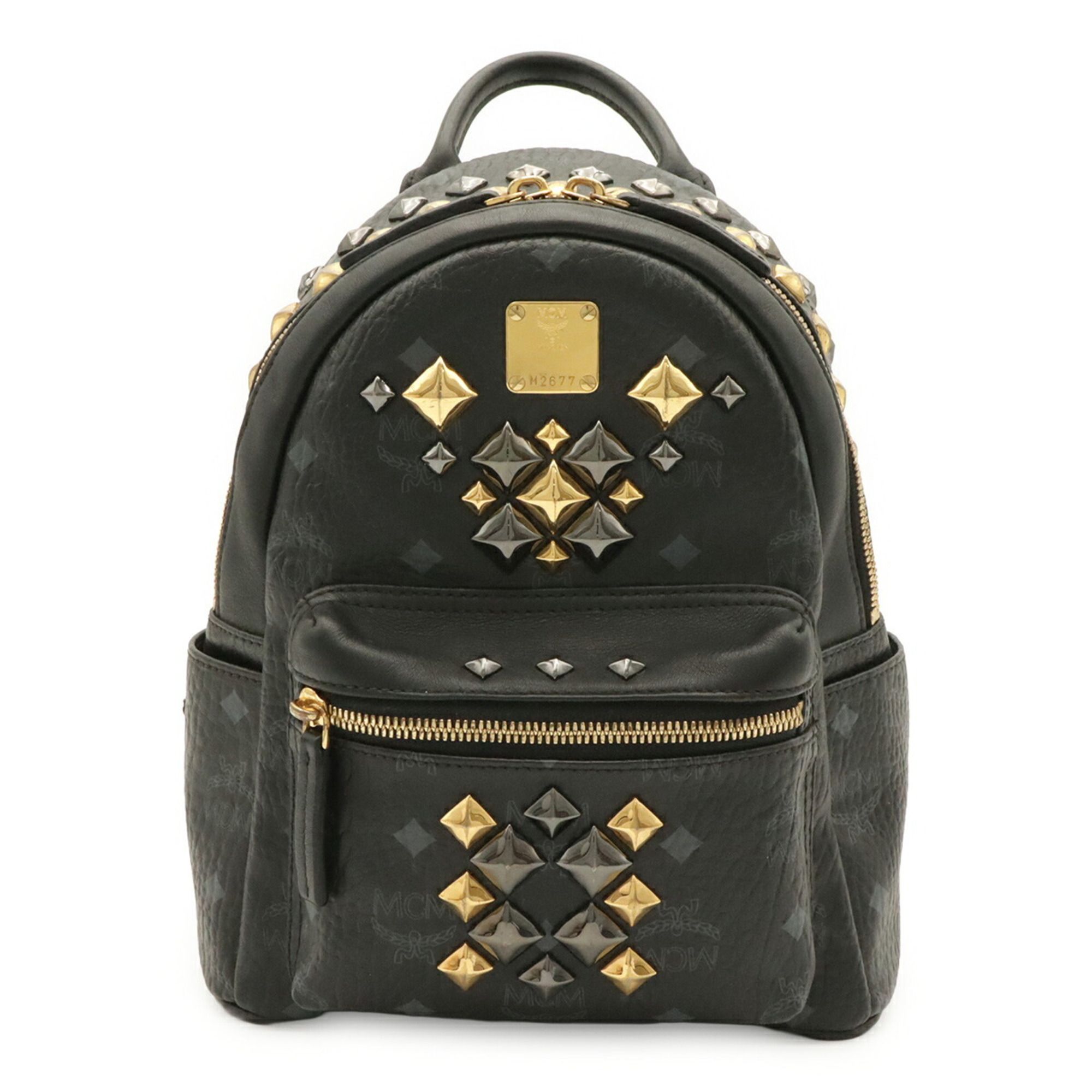 Visetos Coated Canvas Pvc Leather Backpack (Pre-Owned) - MCM - Modalova