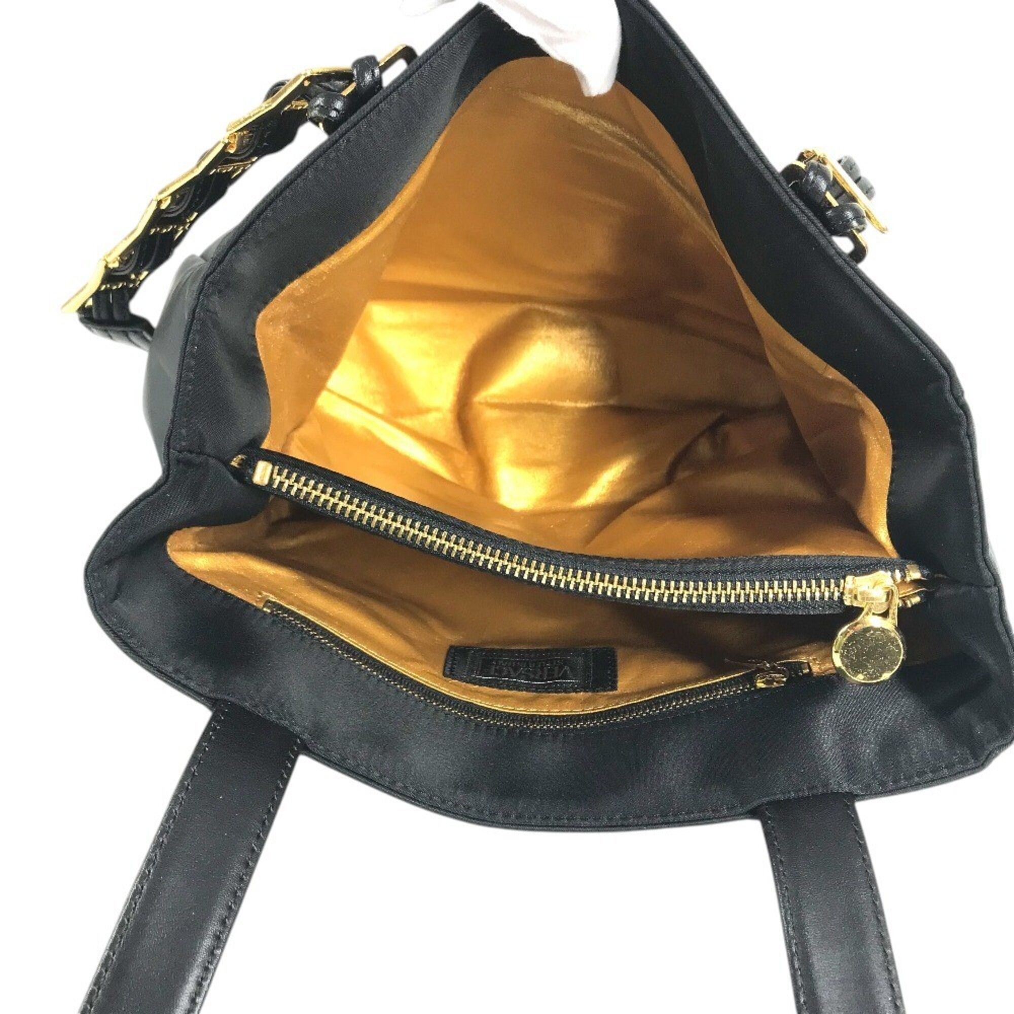 Nylon Handbag Shoulder Bag (Pre-Owned) - Versace - Modalova