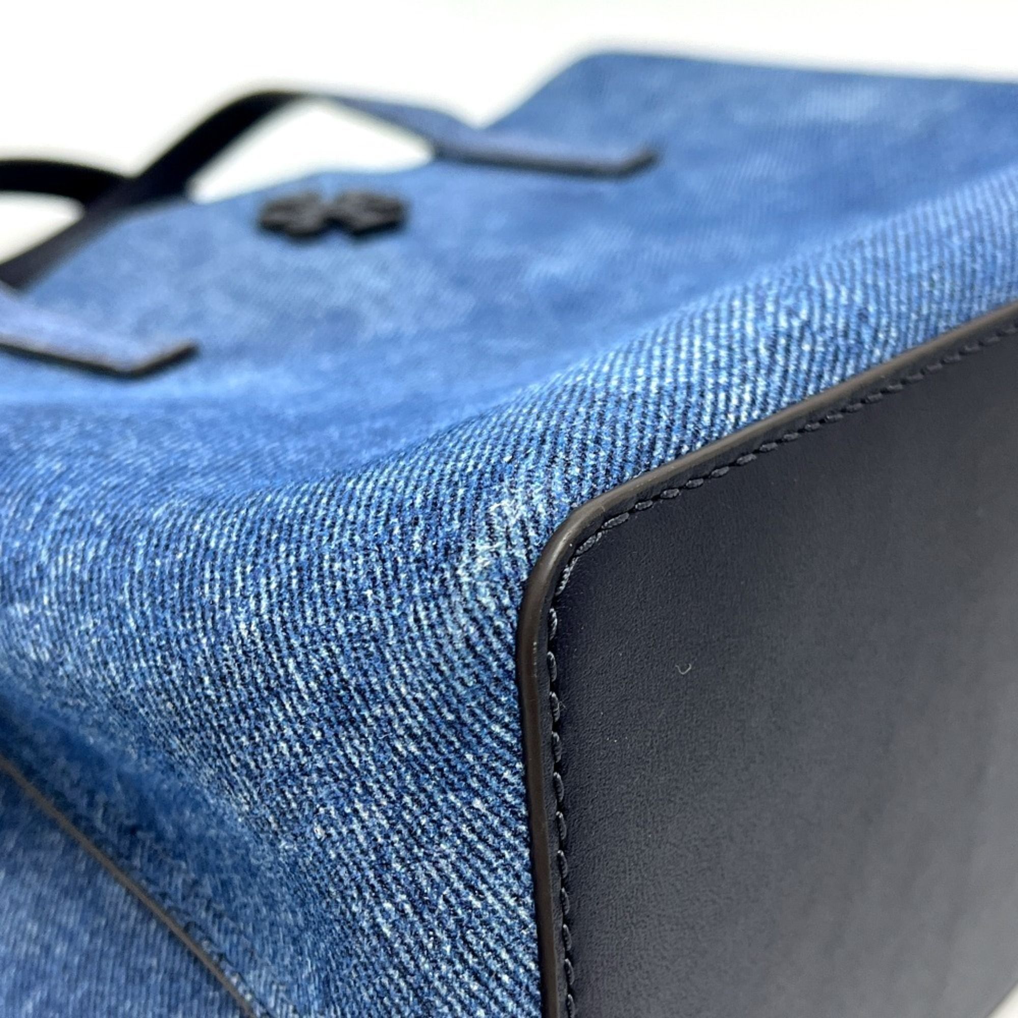 Denim Tote Bag (Pre-Owned) - Tory Burch - Modalova