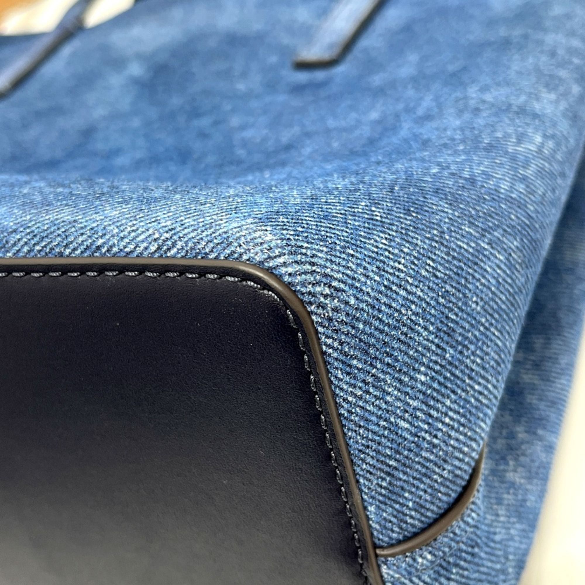 Denim Tote Bag (Pre-Owned) - Tory Burch - Modalova