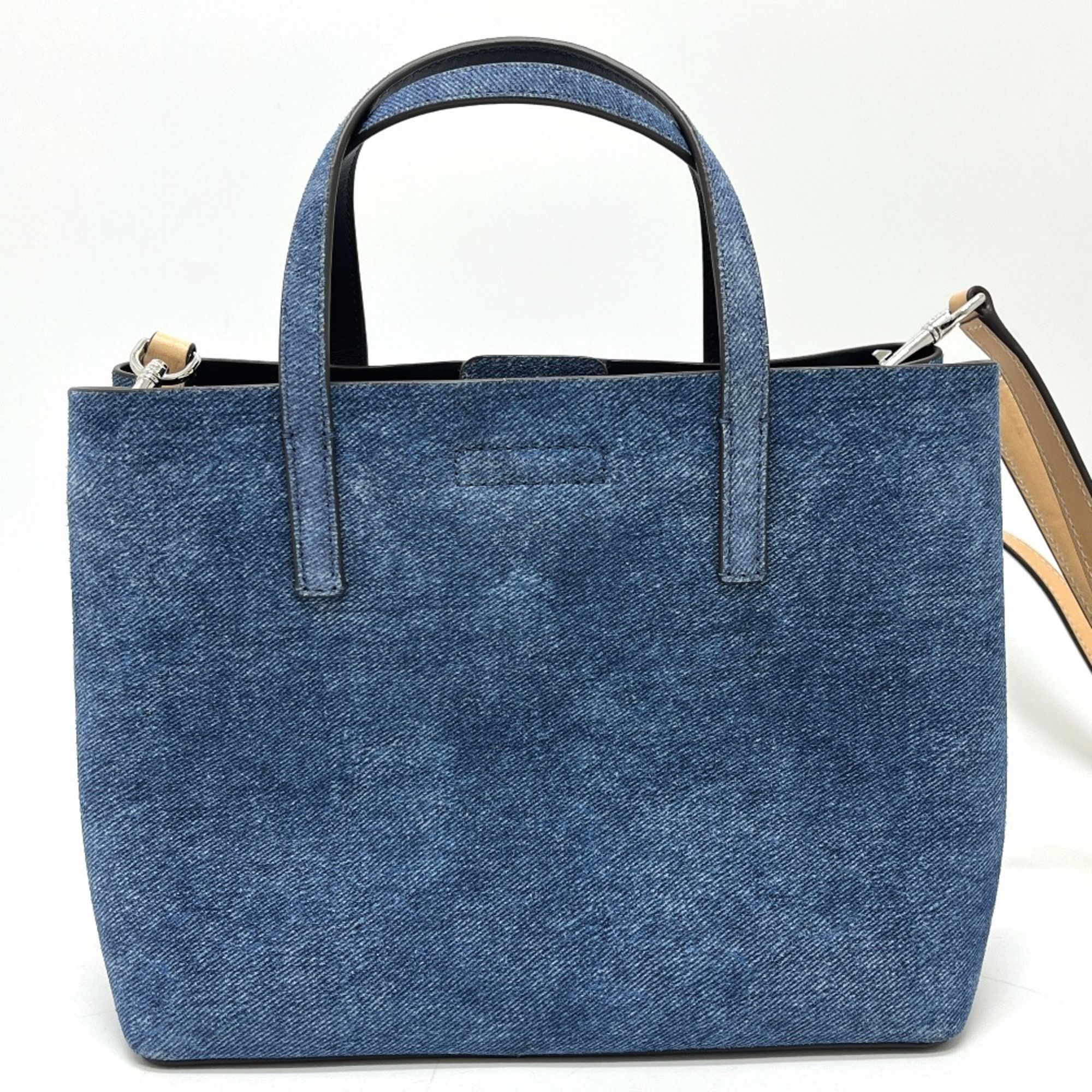 Denim Tote Bag (Pre-Owned) - Tory Burch - Modalova