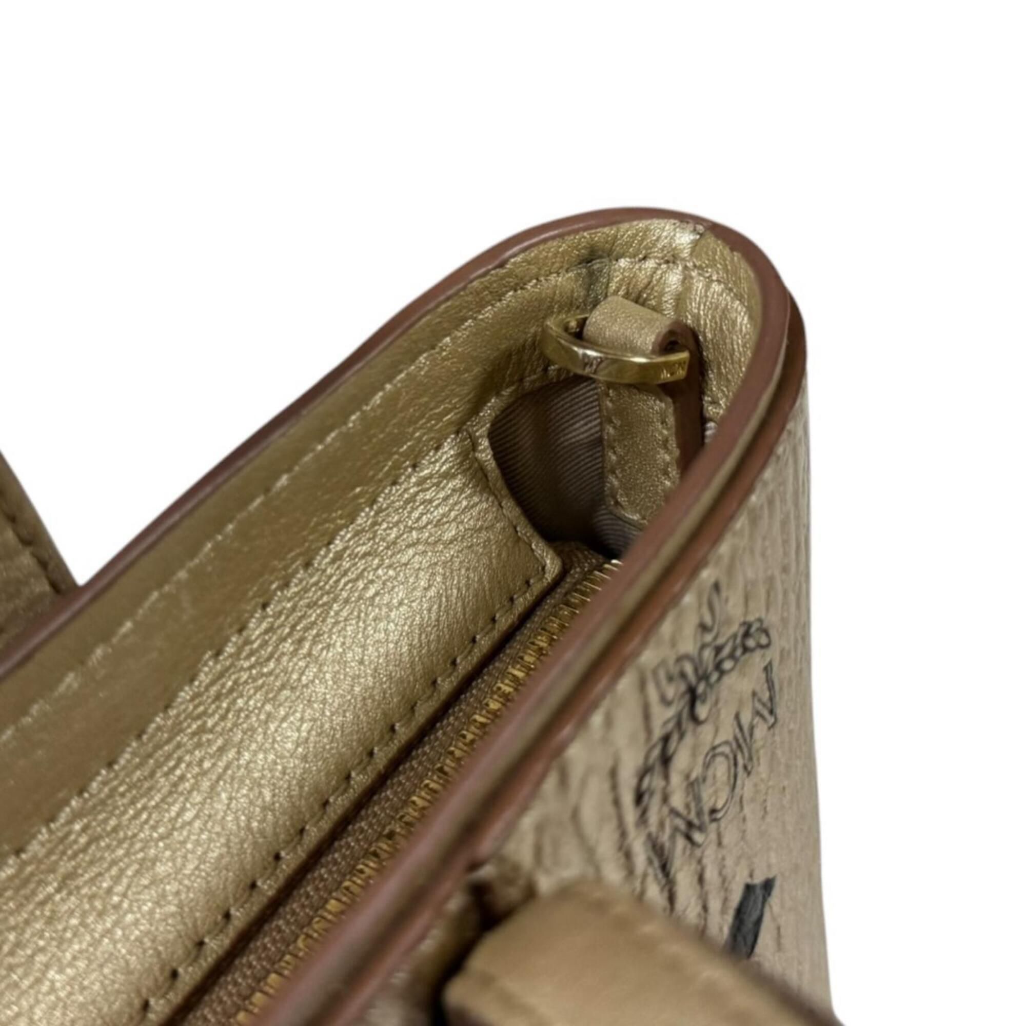 Leather Shoulder Bag (Pre-Owned) - MCM - Modalova