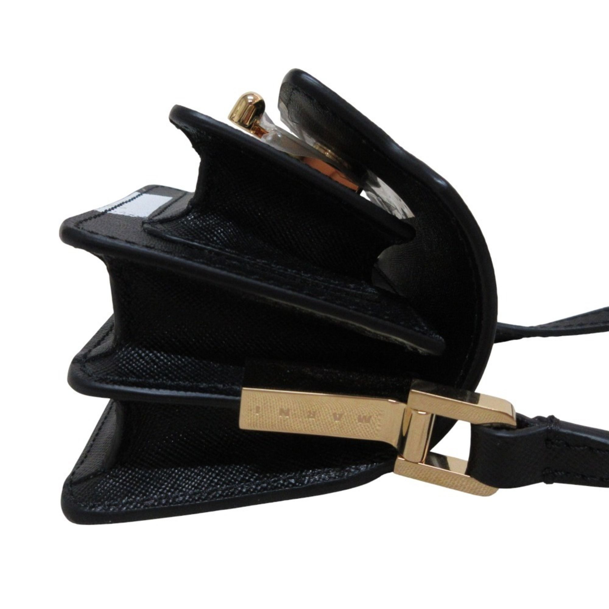 Leather Pochette Shoulder Bag (Pre-Owned) - Marni - Modalova
