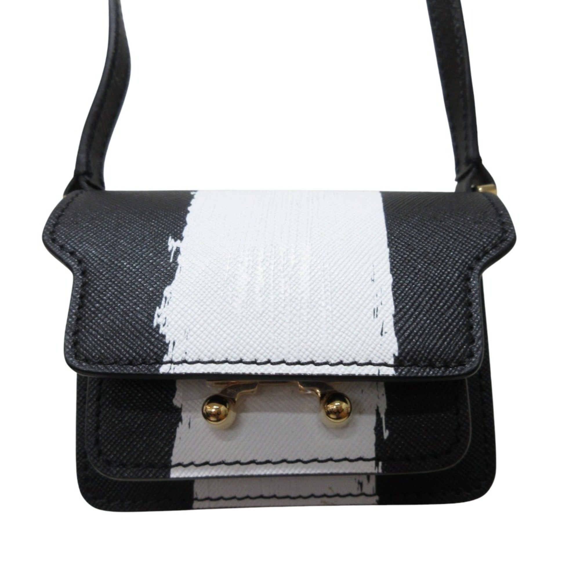 Leather Pochette Shoulder Bag (Pre-Owned) - Marni - Modalova
