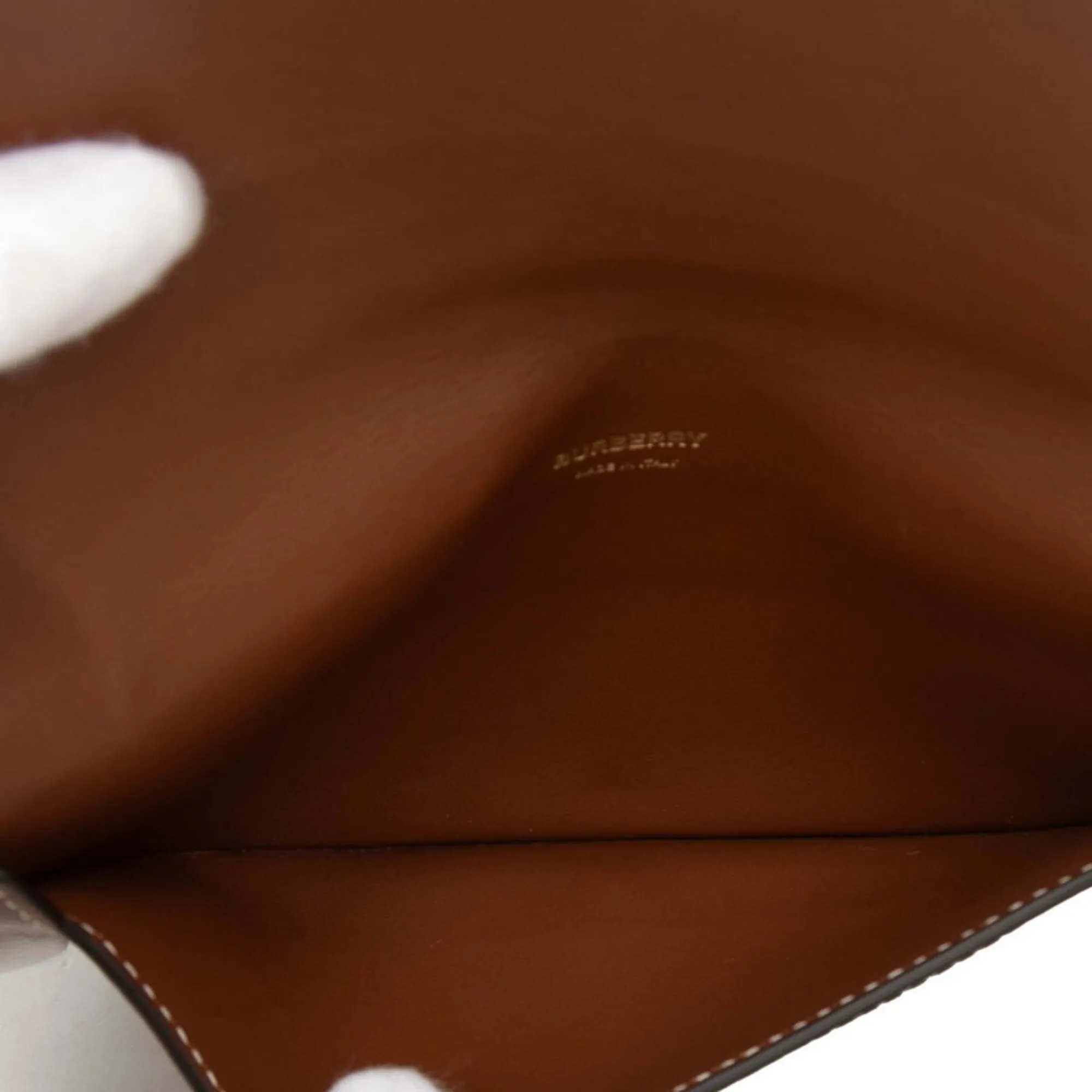 Canvas Leather Sling Bag (Pre-Owned) - Burberry - Modalova
