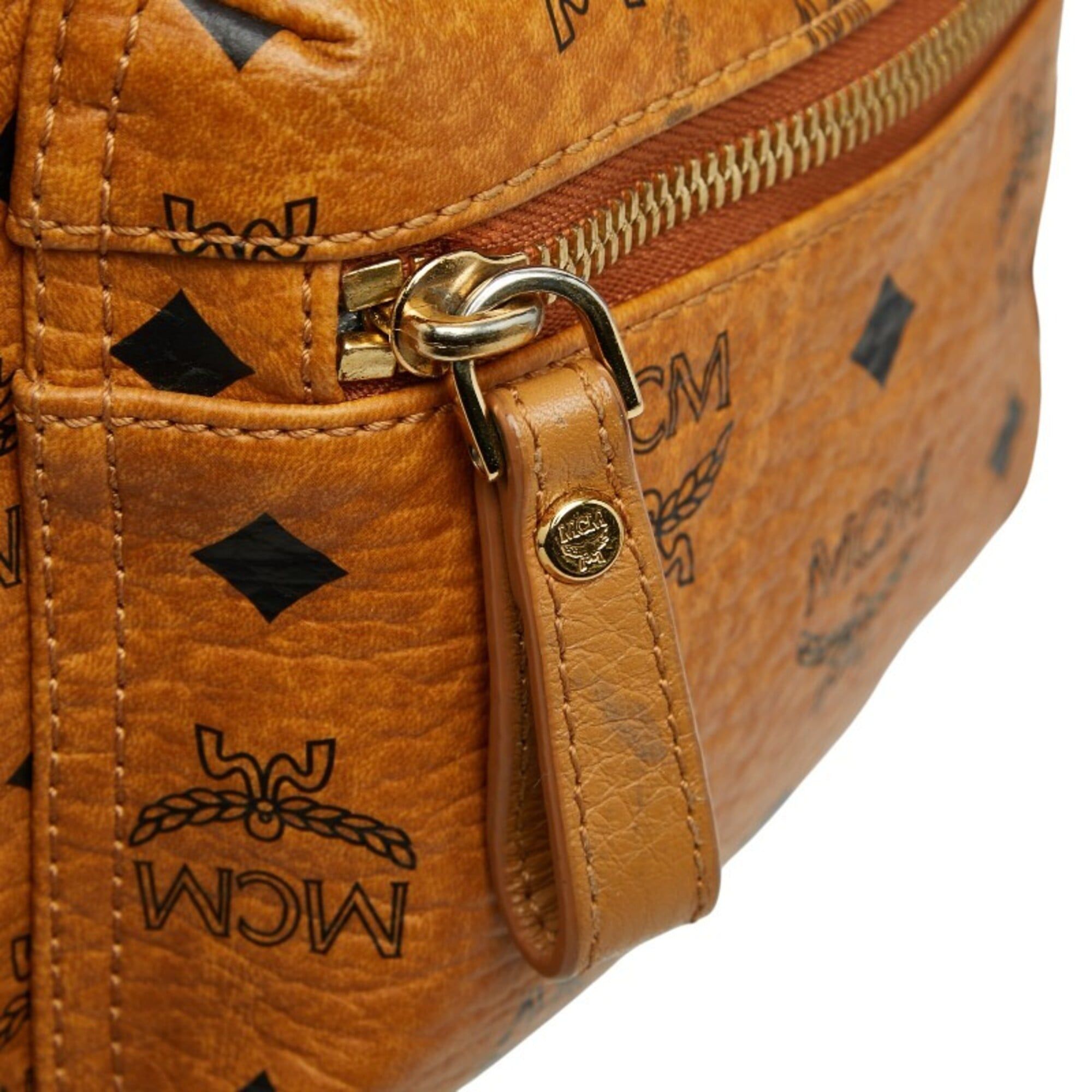 Leather Backpack (Pre-Owned) - MCM - Modalova