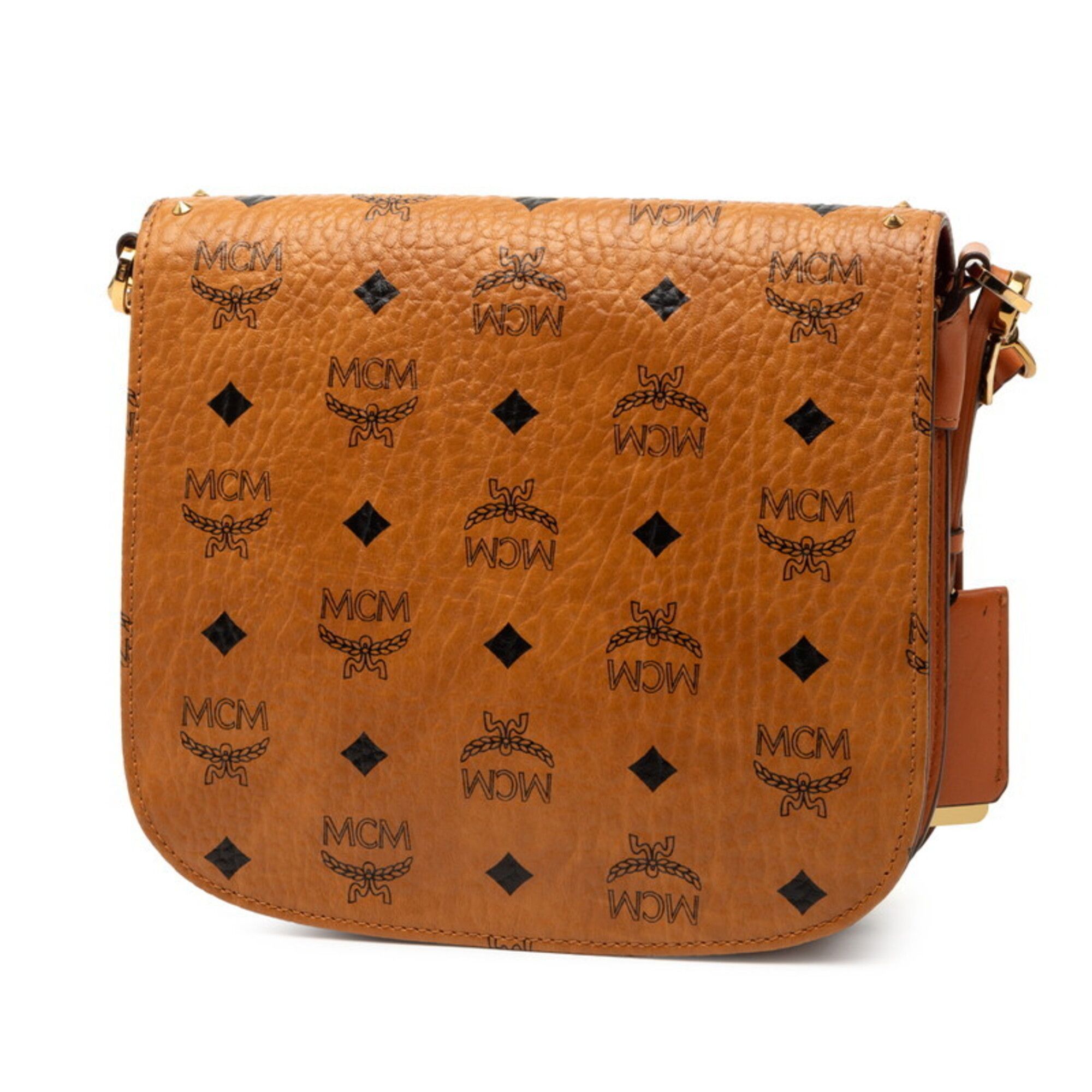 Leather Suede Leather Shoulder Bag (Pre-Owned) - MCM - Modalova